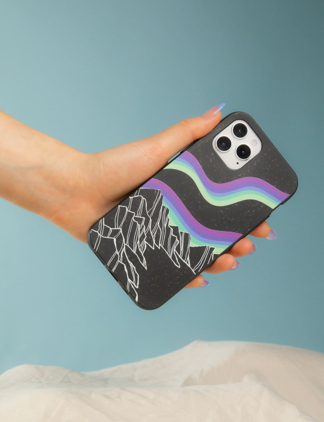 Black Glow iPhone XR Case