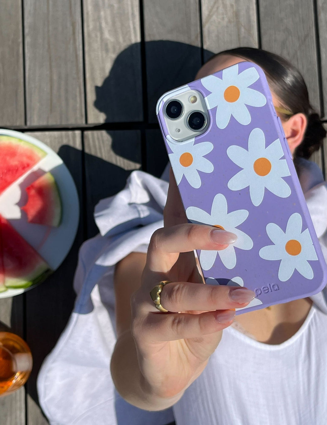 Lavender Daisy iPhone 13 Pro Case