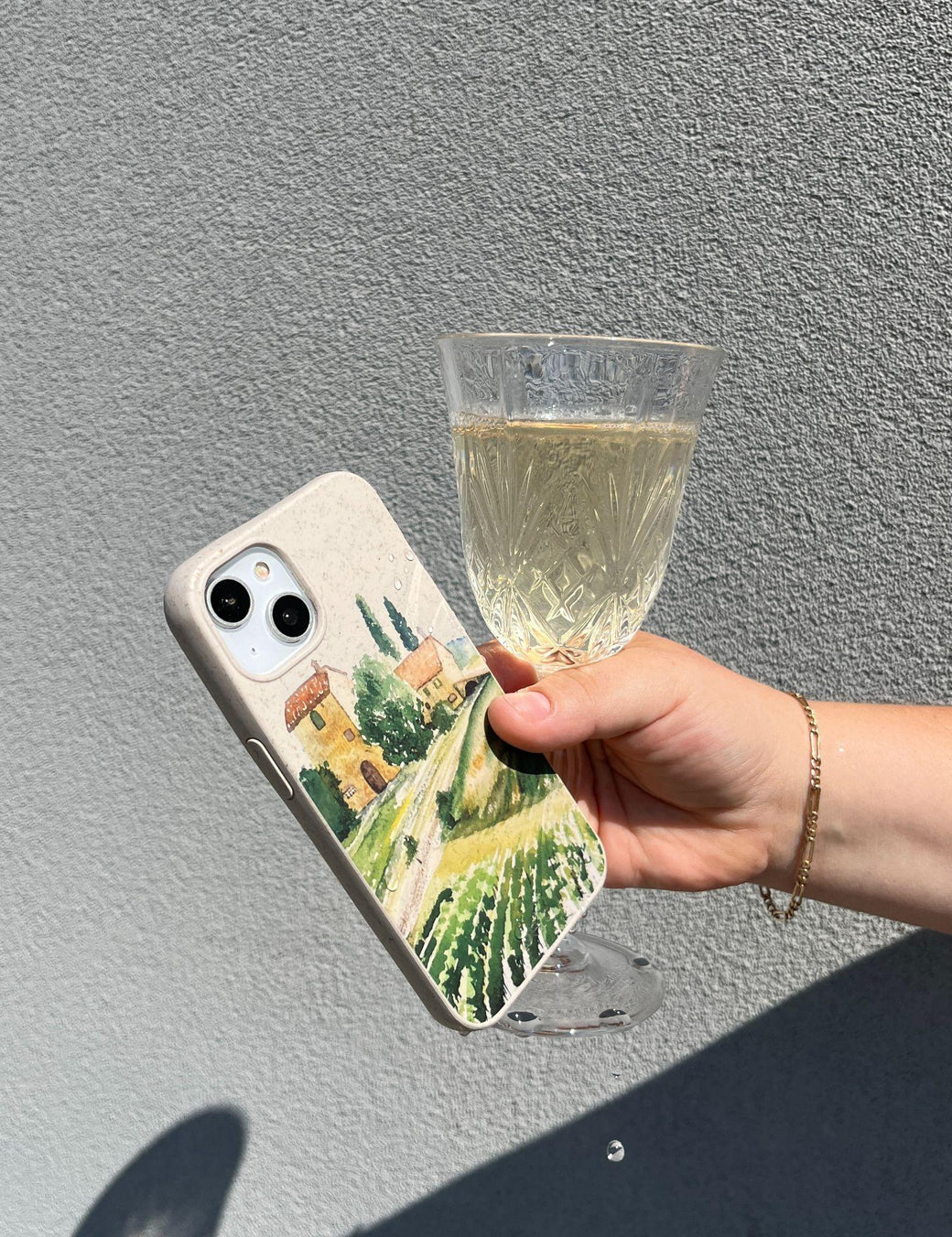 London Fog Grape Views iPhone 13 Mini Case