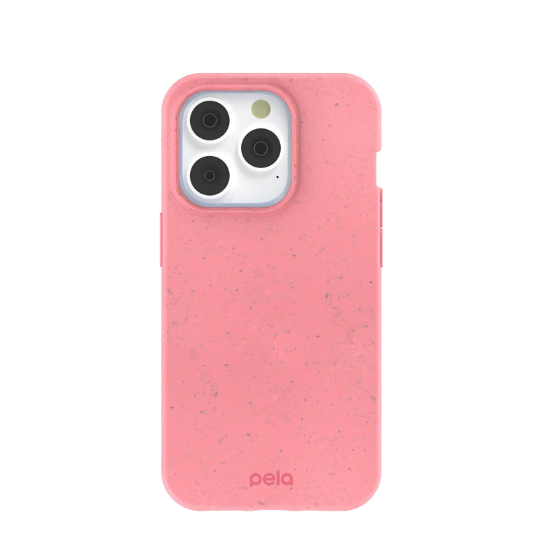 Bubblegum Pink iPhone 14 Pro Case with MagSafe Module