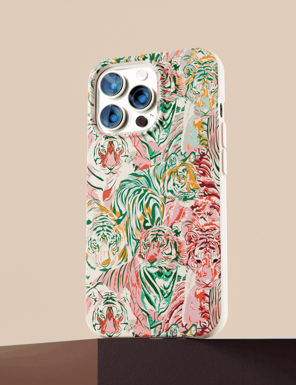 Seashell Hidden Tigers iPhone 13 Pro Max Case