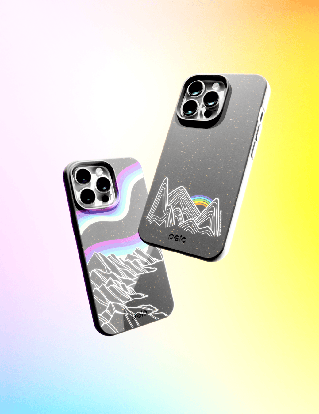 Black Glow Google Pixel 7a Case