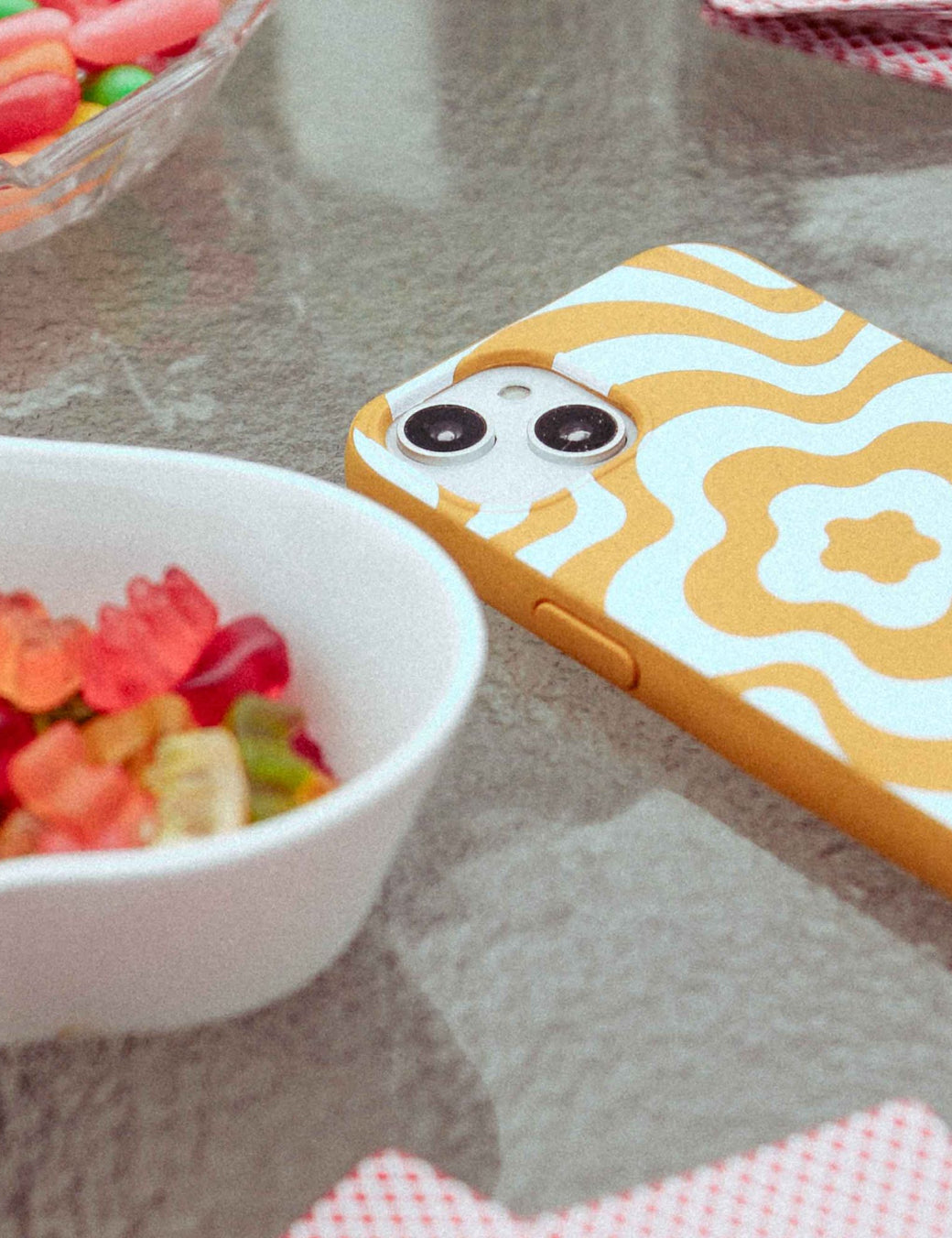 Honey Morning Flower iPhone 14 Pro Max Case with MagSafe Module