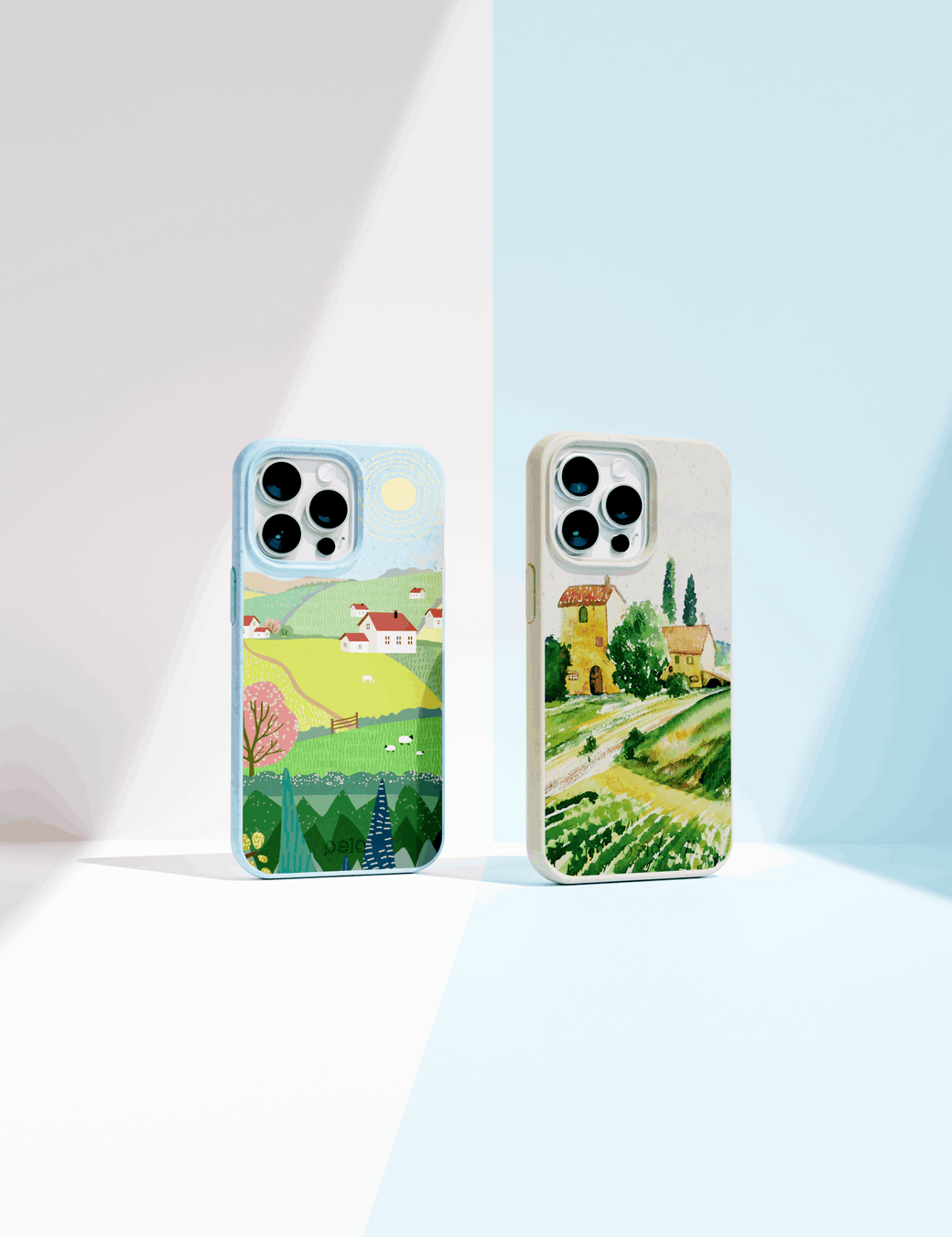Powder Blue Sunny Countryside Google Pixel 7 Pro Case
