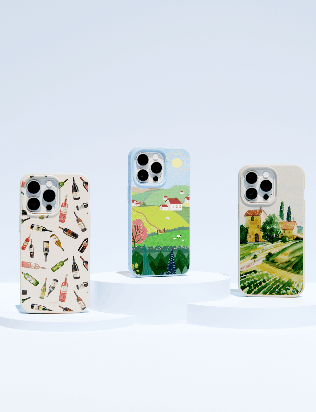 London Fog Grape Views iPhone 14 Pro Max Case with MagSafe Module