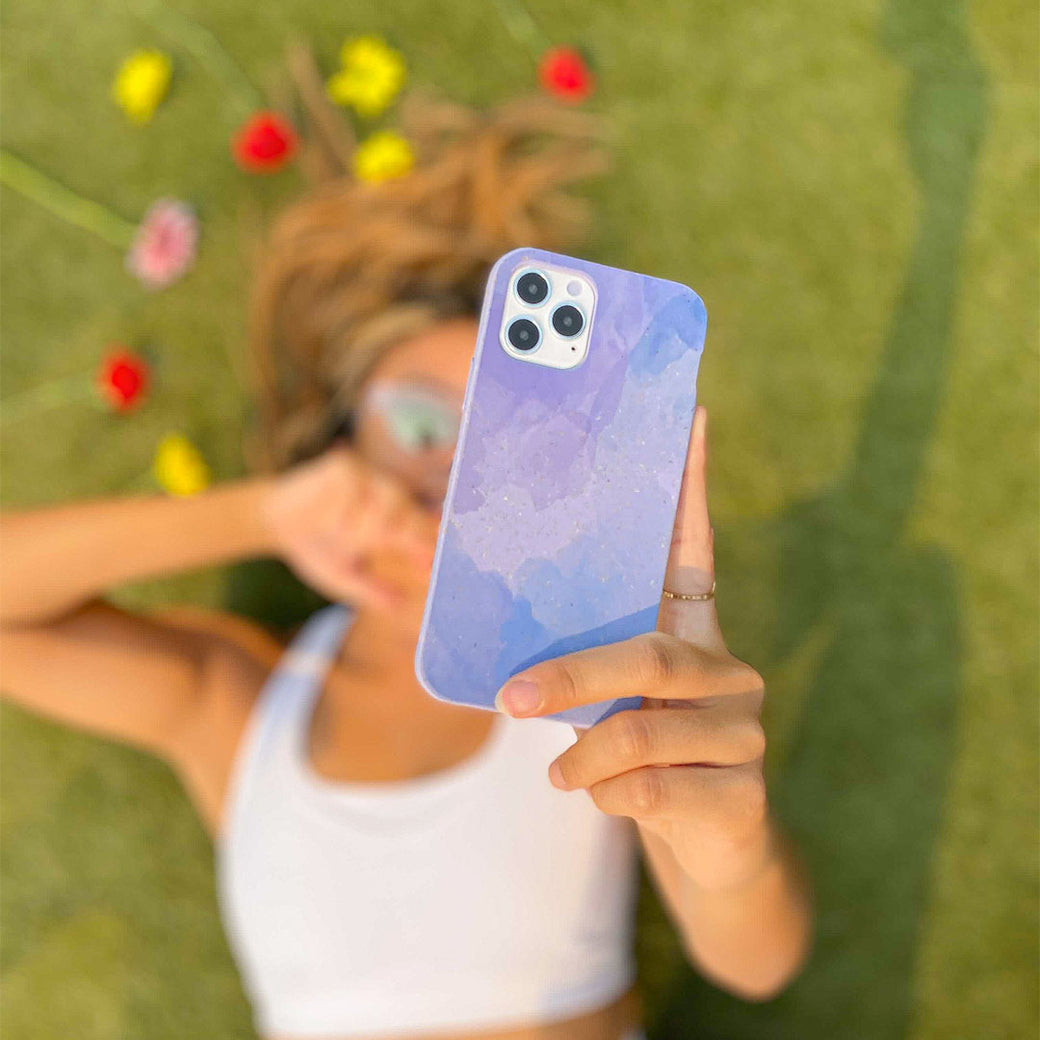 Lavender Blue Reflections Google Pixel 6 Case