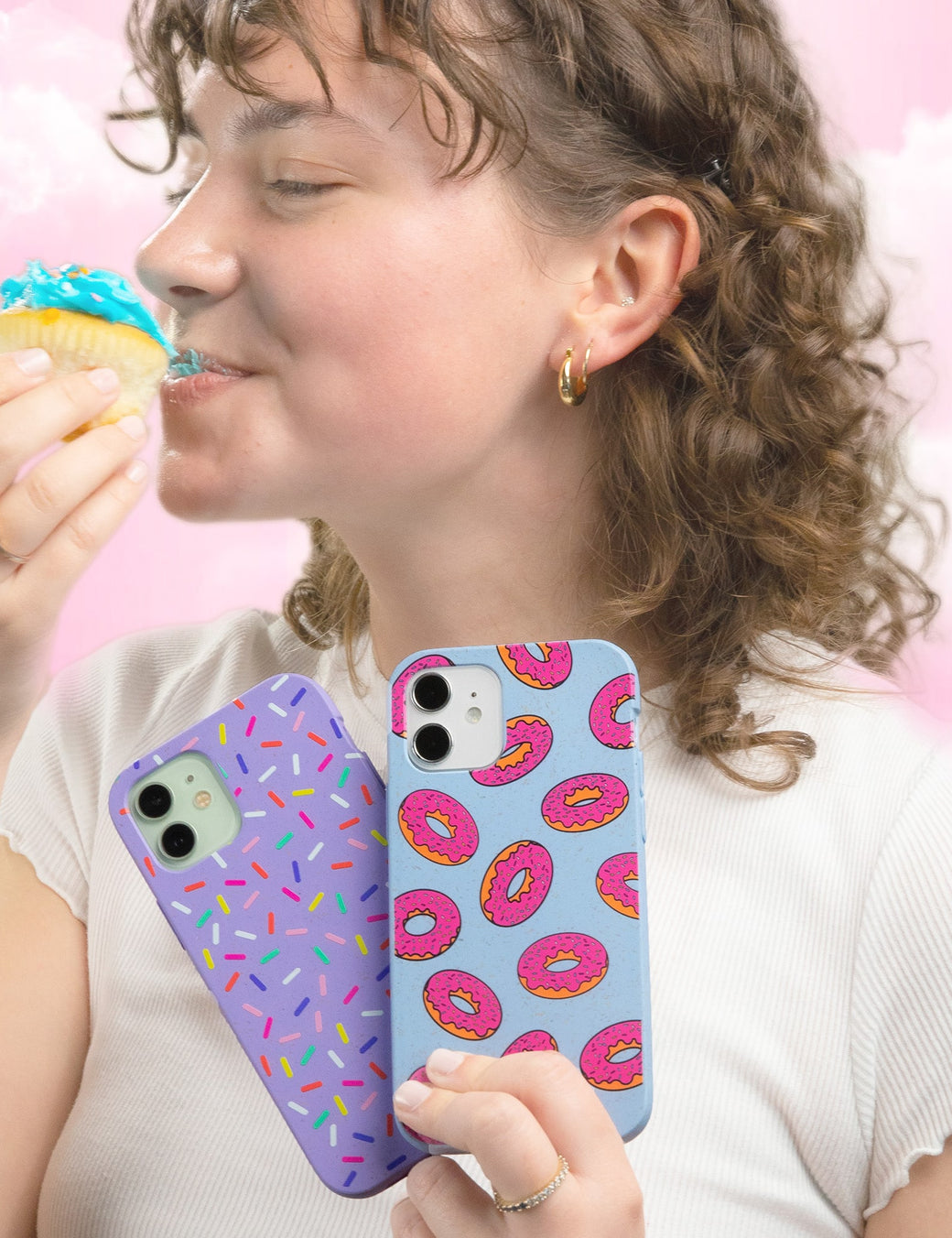 Lavender Sprinkles iPhone X Case
