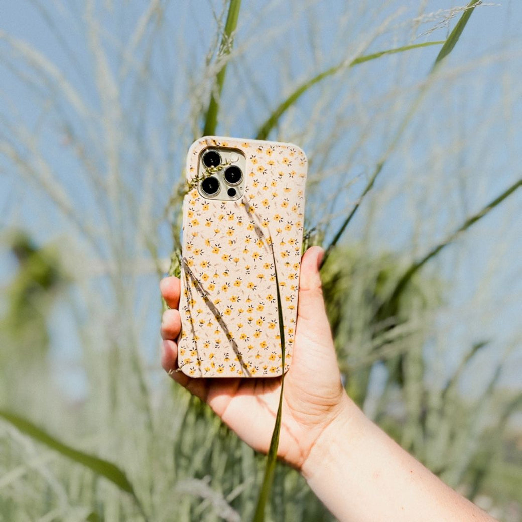Seashell Little Yellow Flowers Google Pixel 4a Case