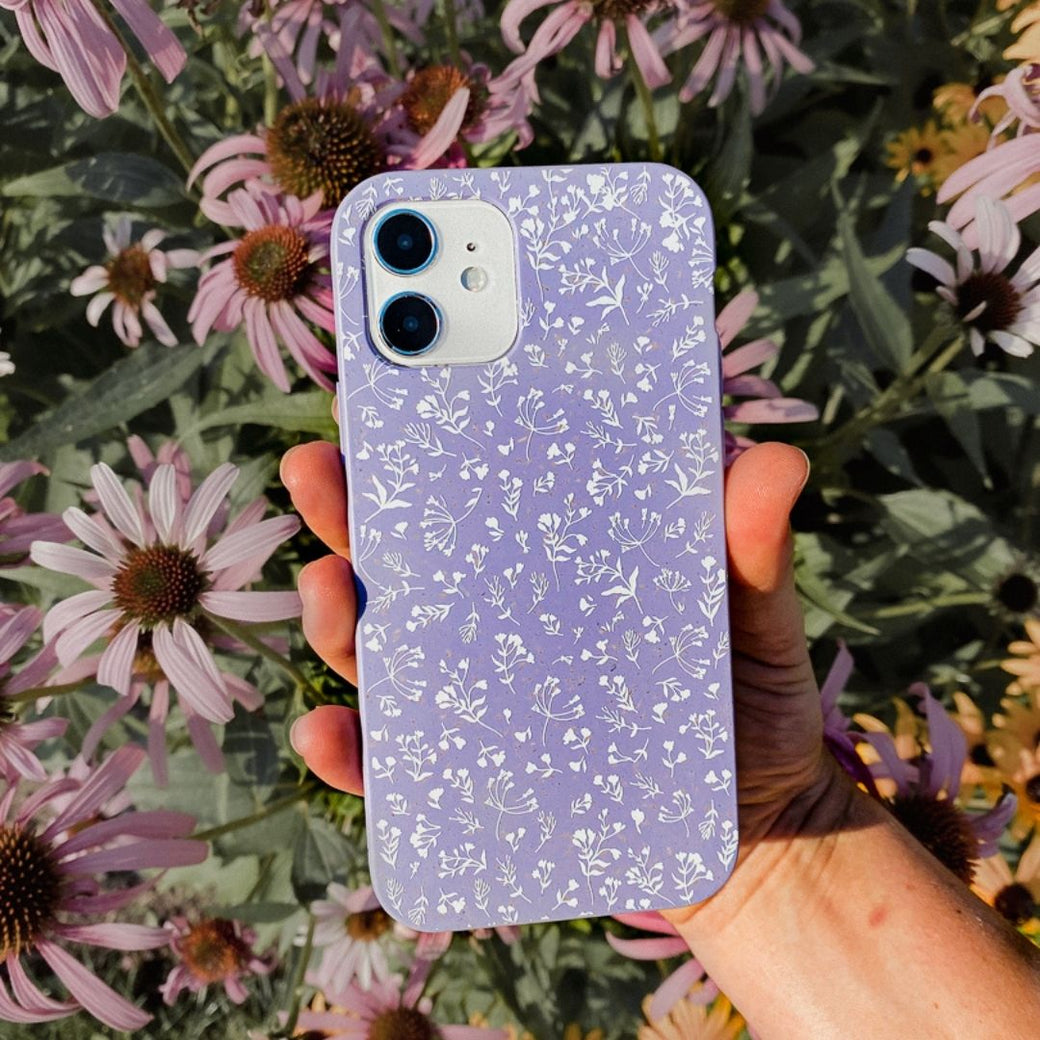Lavender Dreamy Meadow Samsung Galaxy S21 Case