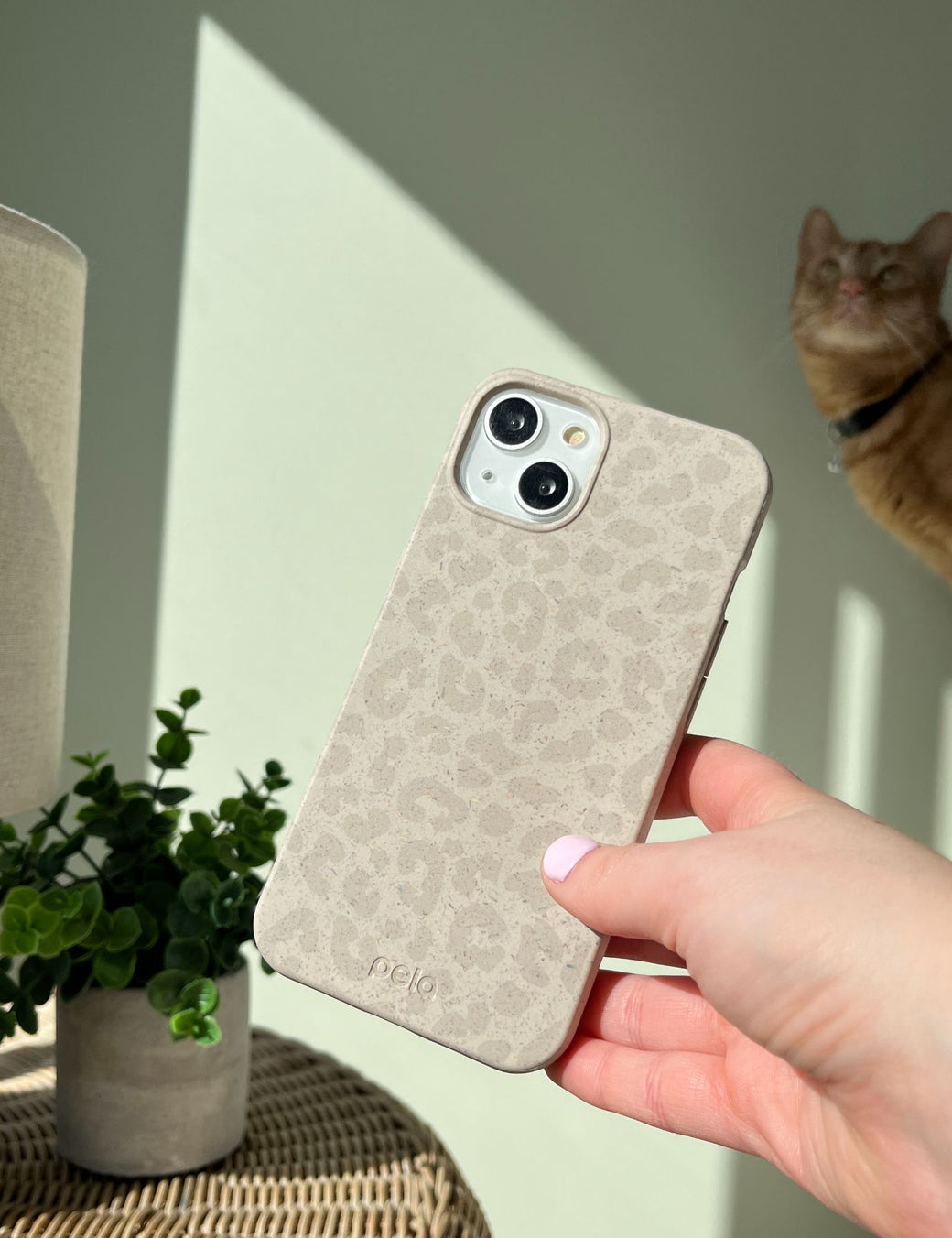 London Fog Sand Leopard iPhone 13 Pro Case