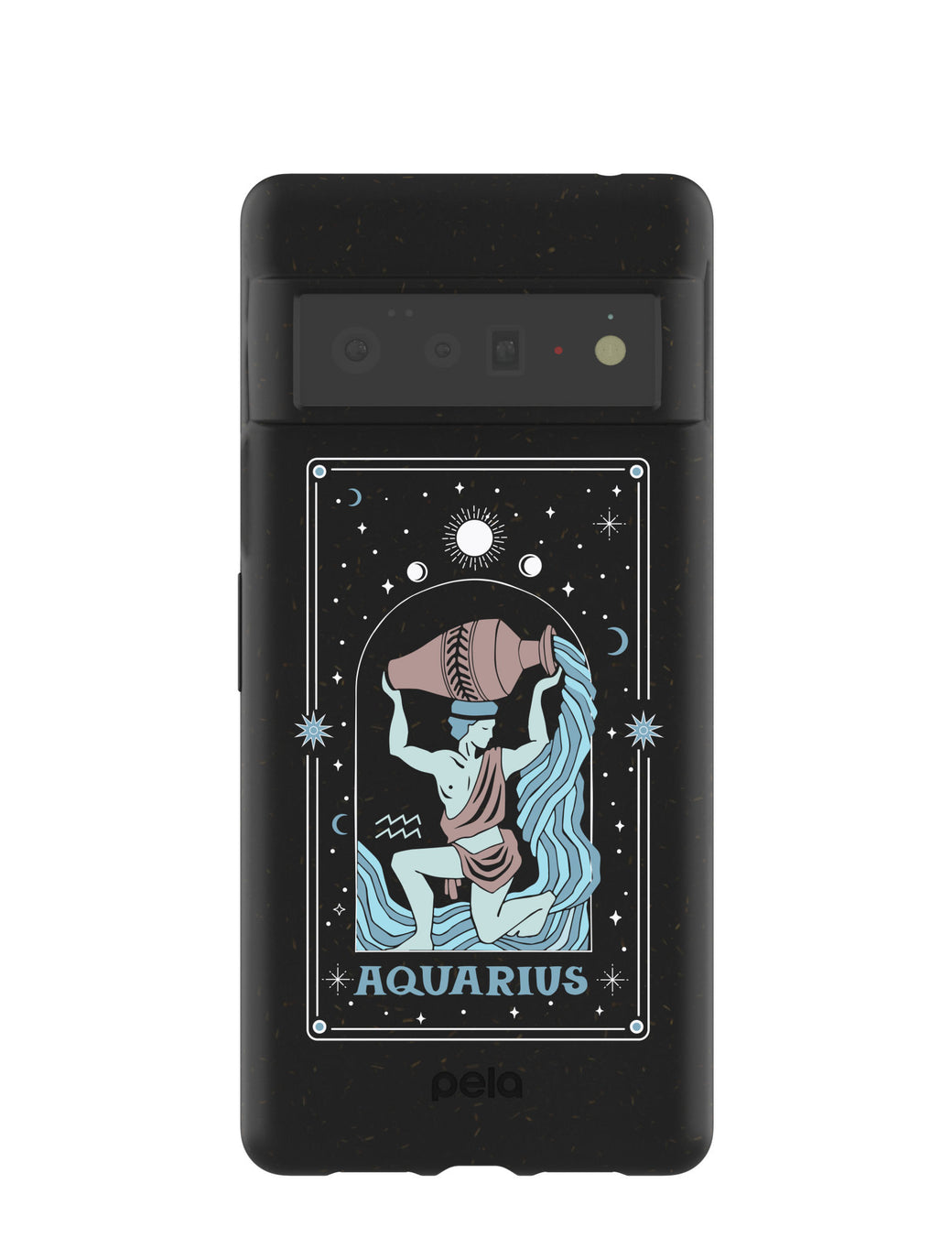 Black Aquarius Google Pixel 6 Pro Case