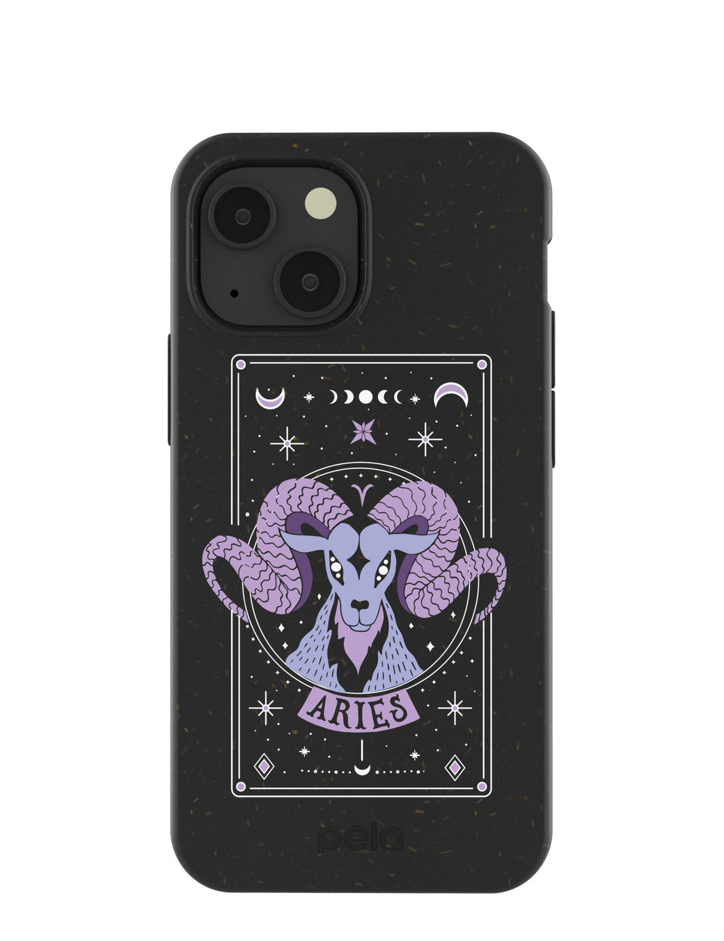 Black Aries iPhone 13 Mini Case