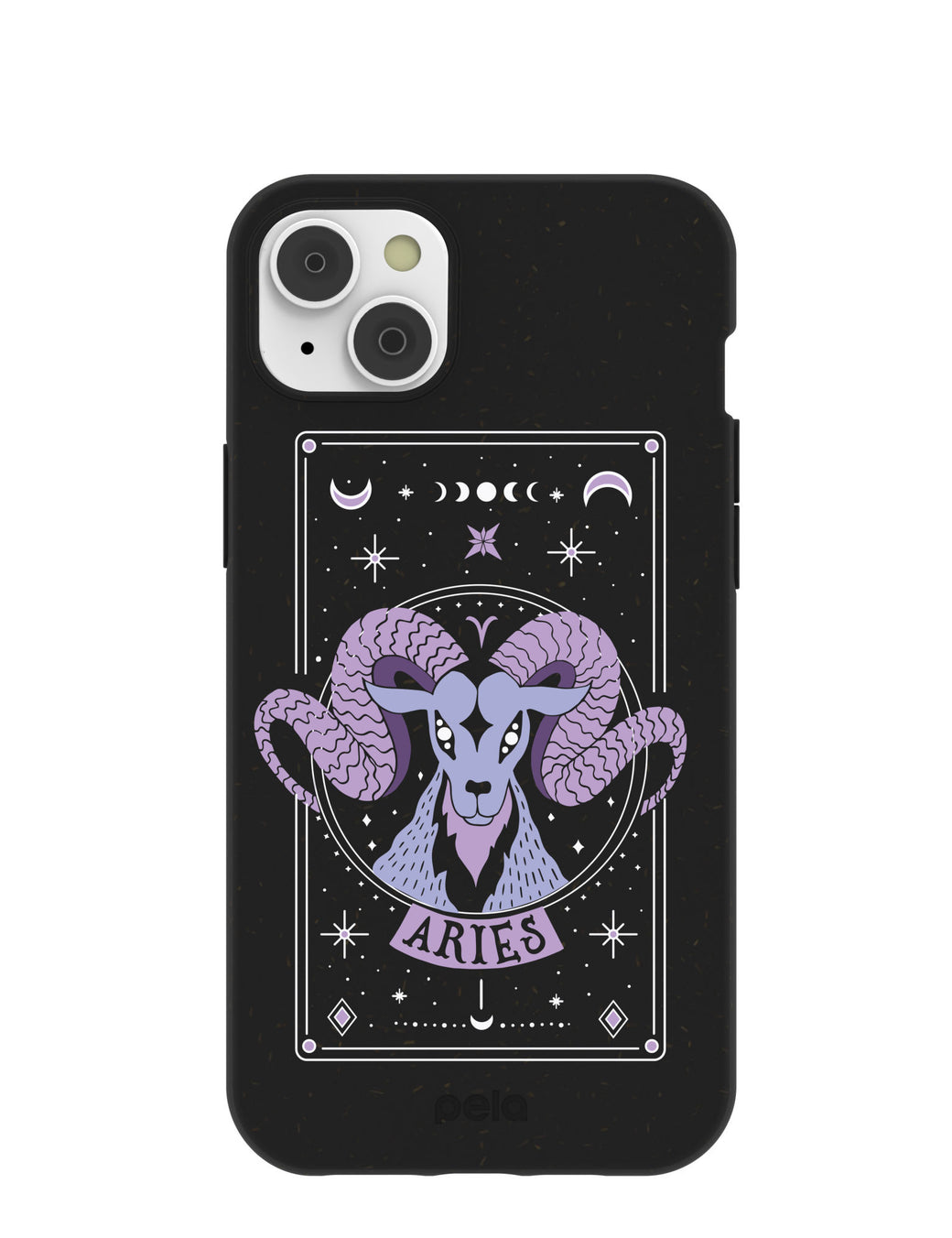 Black Aries iPhone 14 Plus Case with MagSafe Module