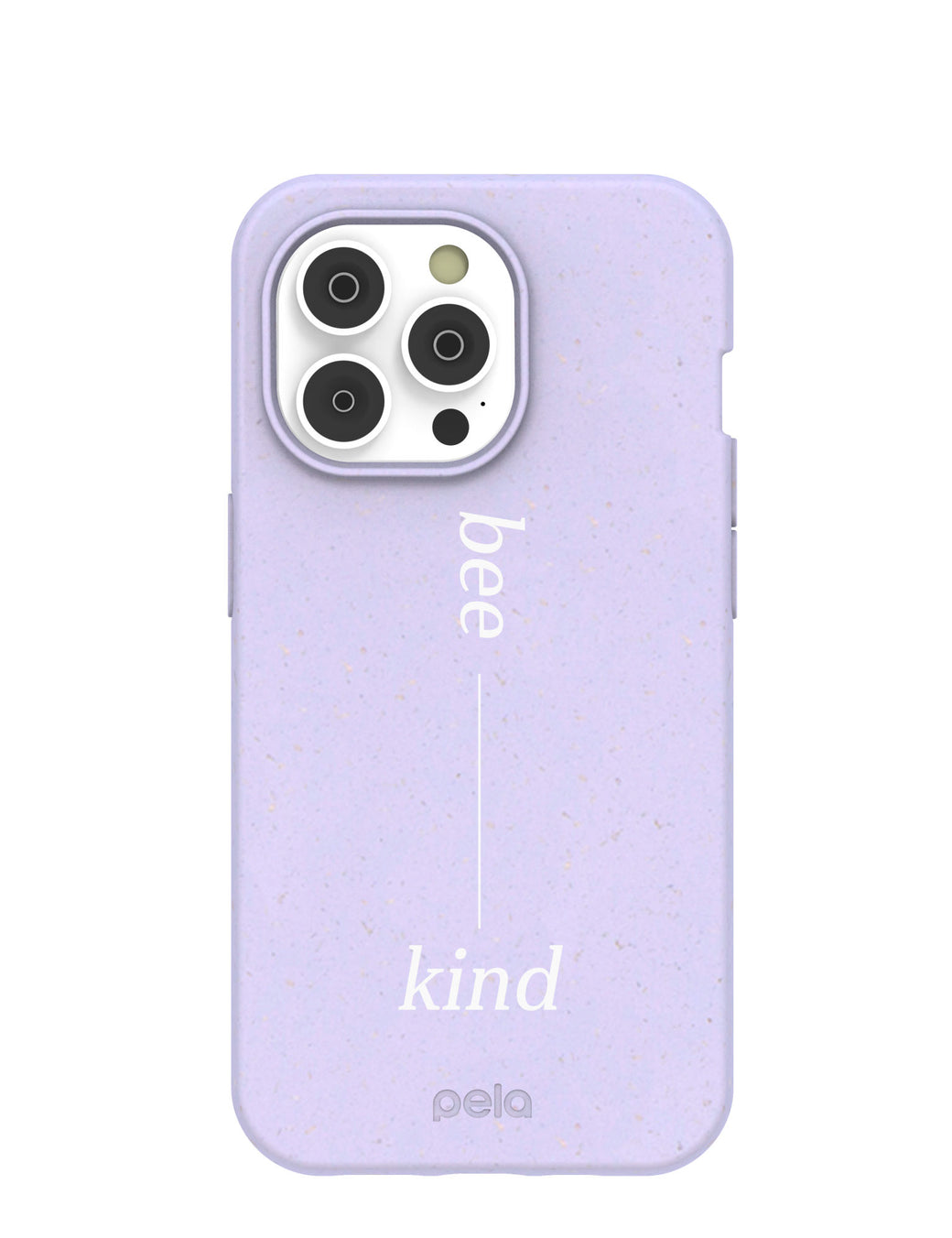 Lavender Bee Kind iPhone 14 Pro Case with MagSafe Module