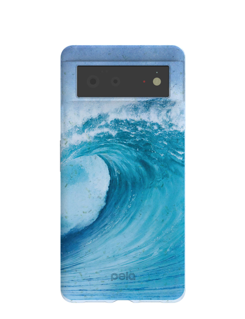Powder Blue Big Wave Google Pixel 6 Case