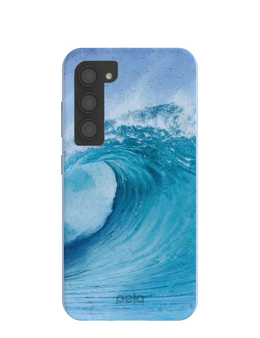 Powder Blue Big Wave Samsung Galaxy S23 Case