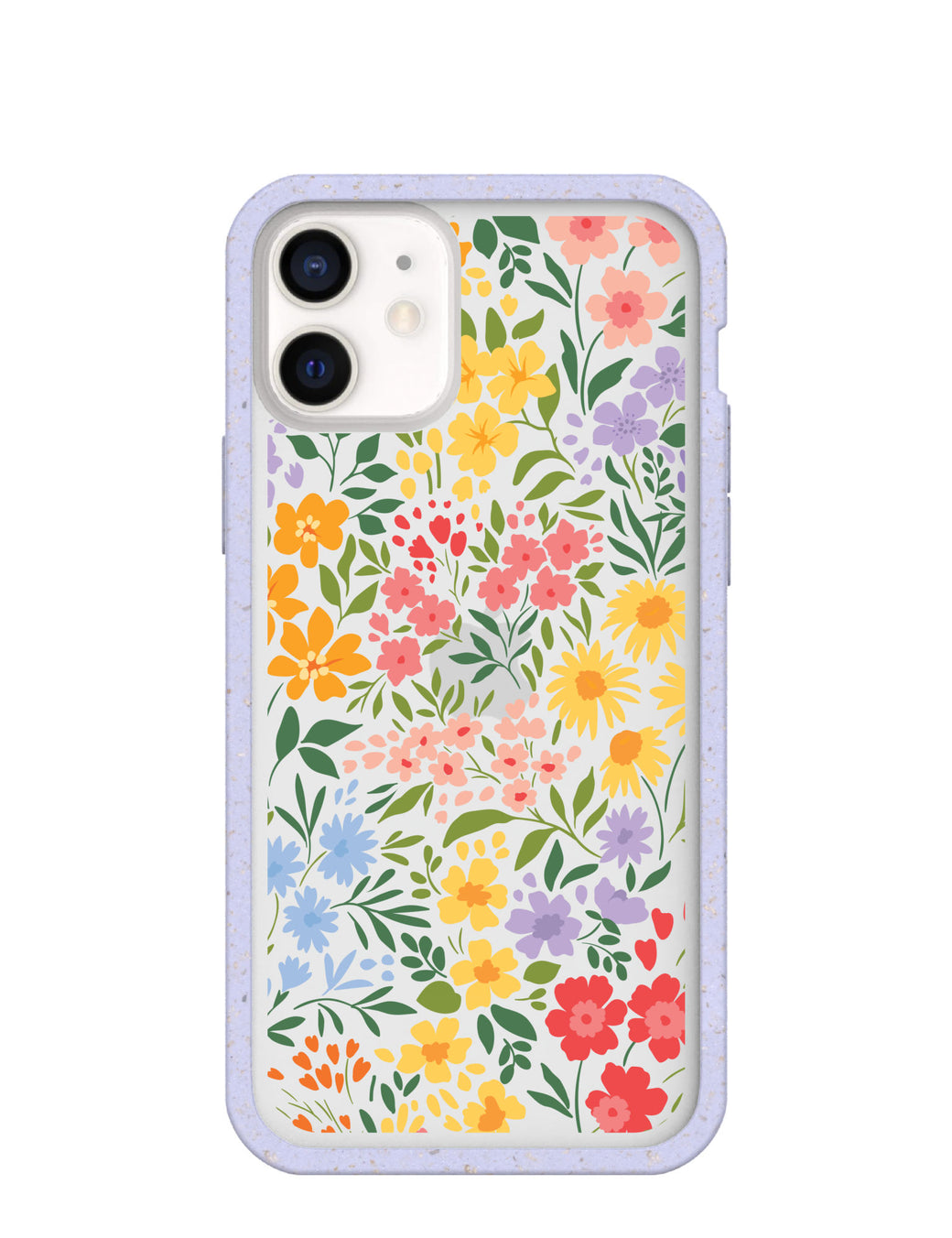 Clear Blooming Wild iPhone 12 Mini Case With Lavender Ridge