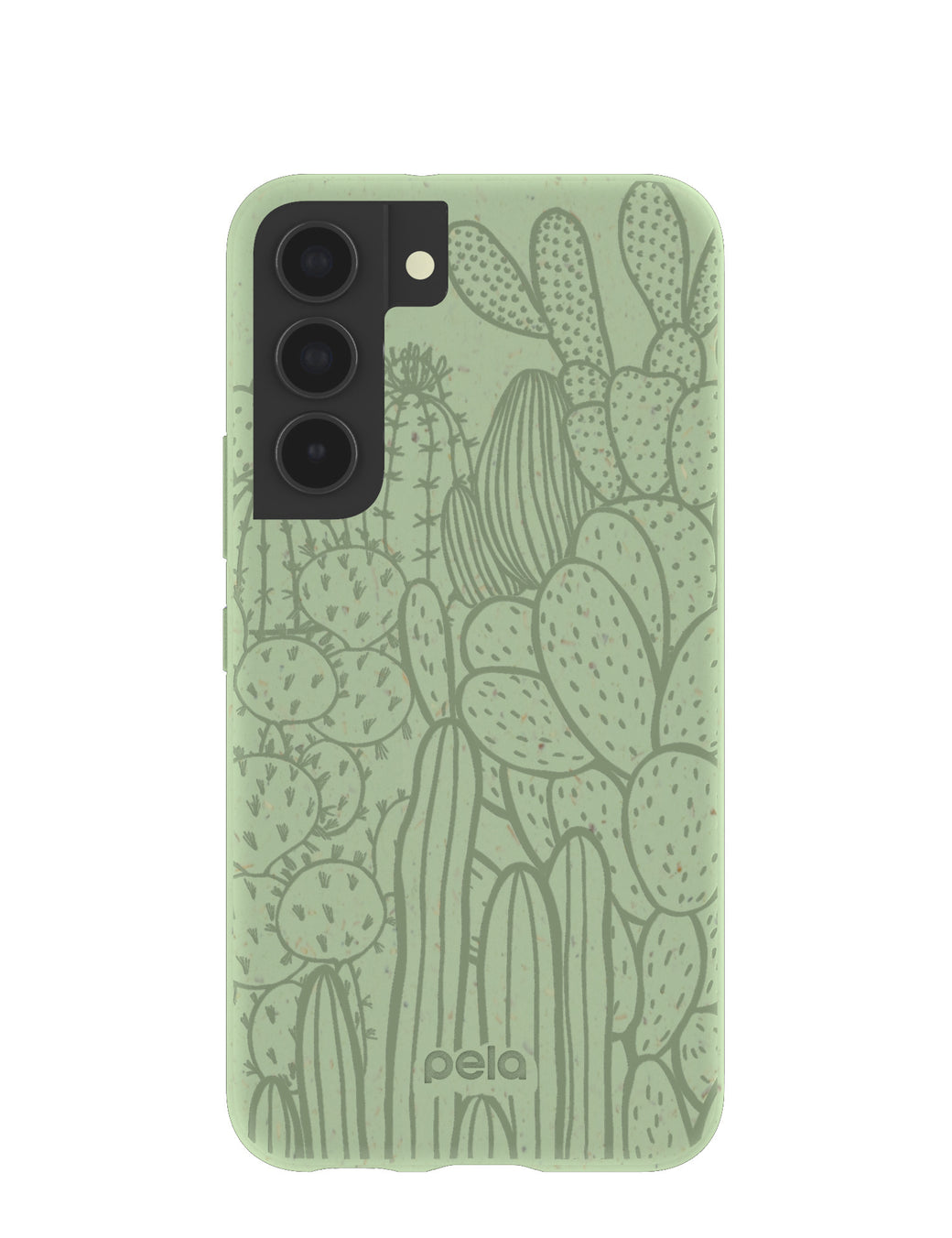 Sage Green Cacti Samsung Galaxy S22 Case