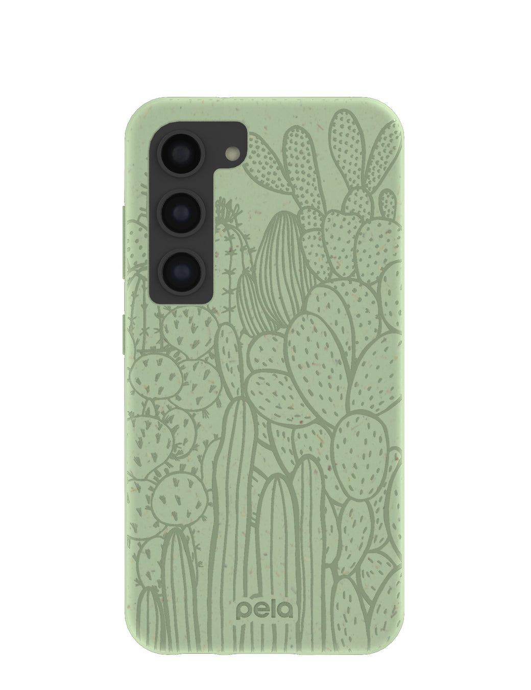 Sage Green Cacti Samsung Galaxy S23 Case