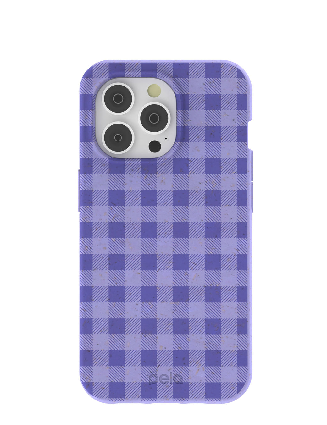 Lavender Checkered iPhone 14 Pro Case with MagSafe Module