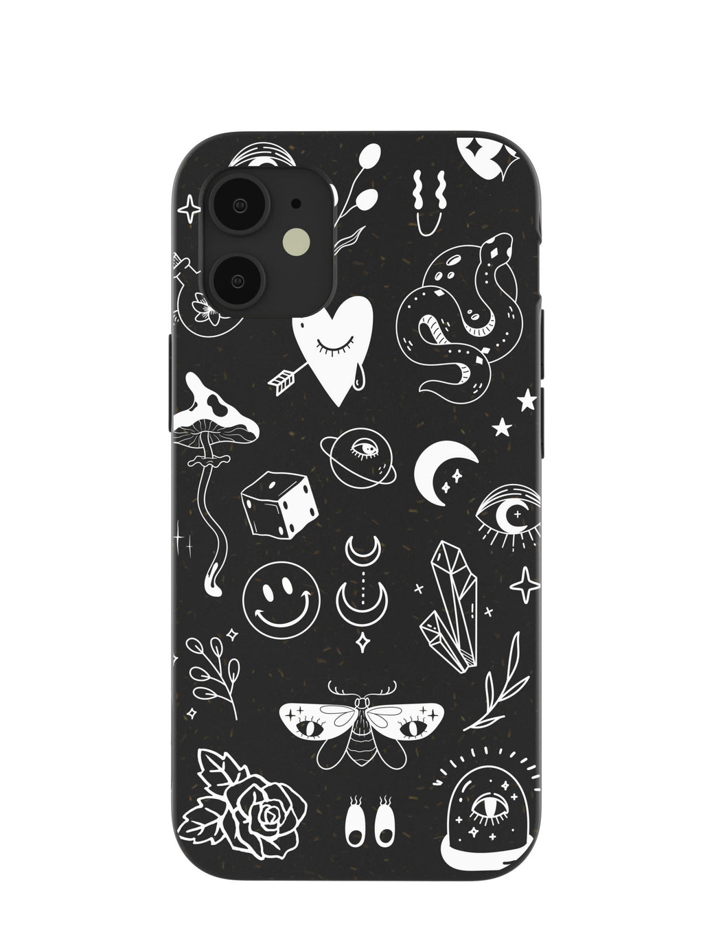 Black Contrast iPhone 12 Mini Case