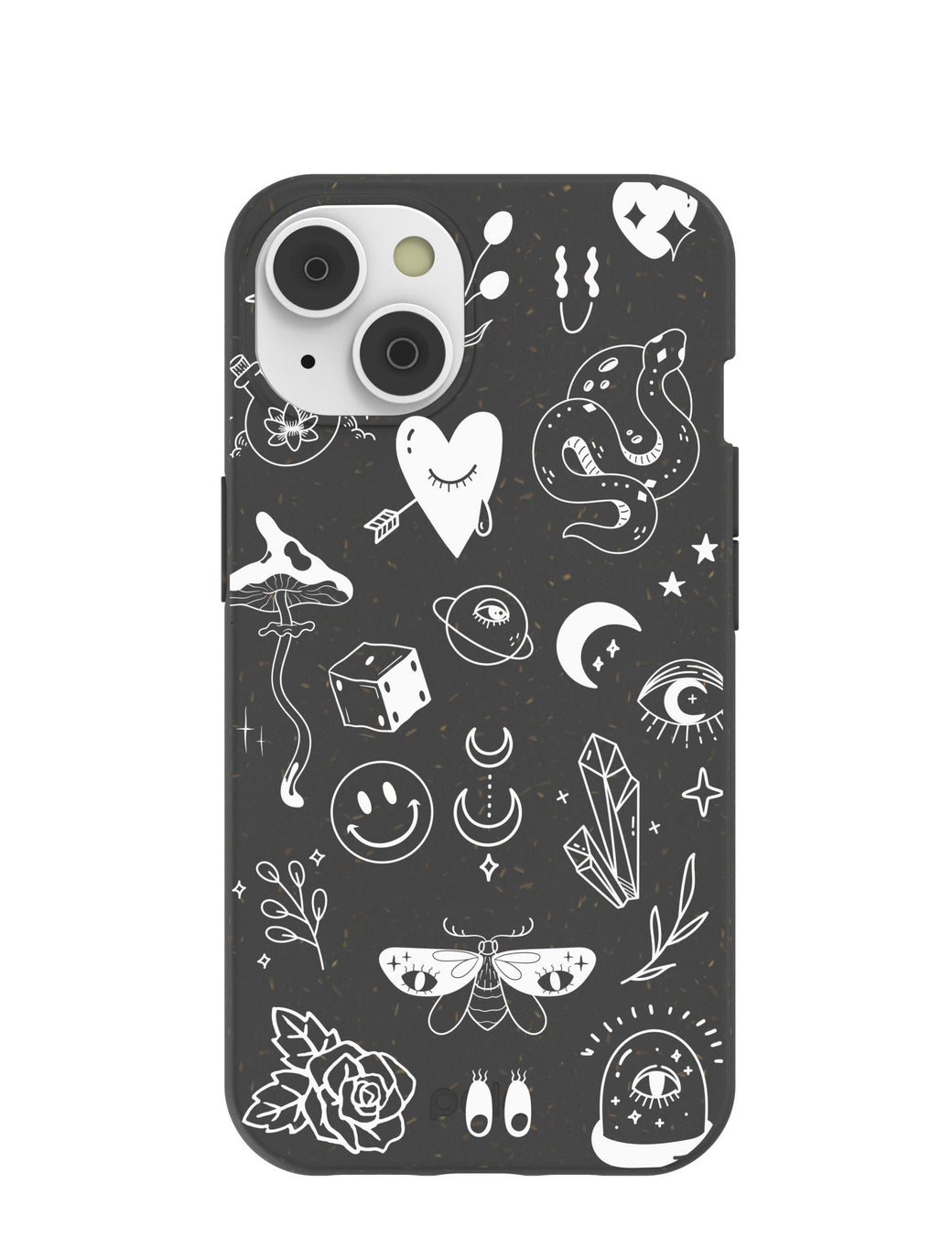 Black Contrast iPhone 14 Case with MagSafe Module