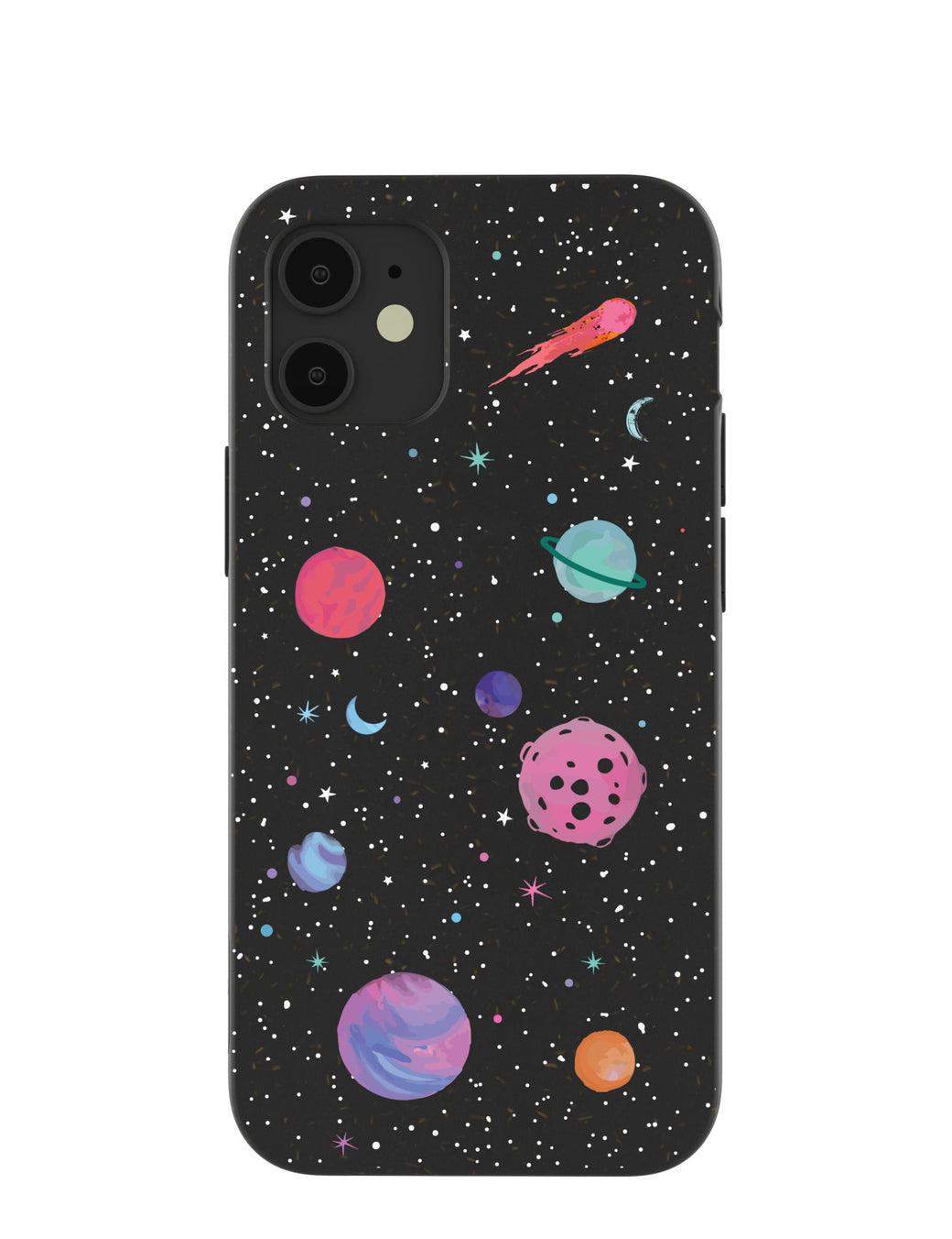 Black Cosmos iPhone 12 Mini Case
