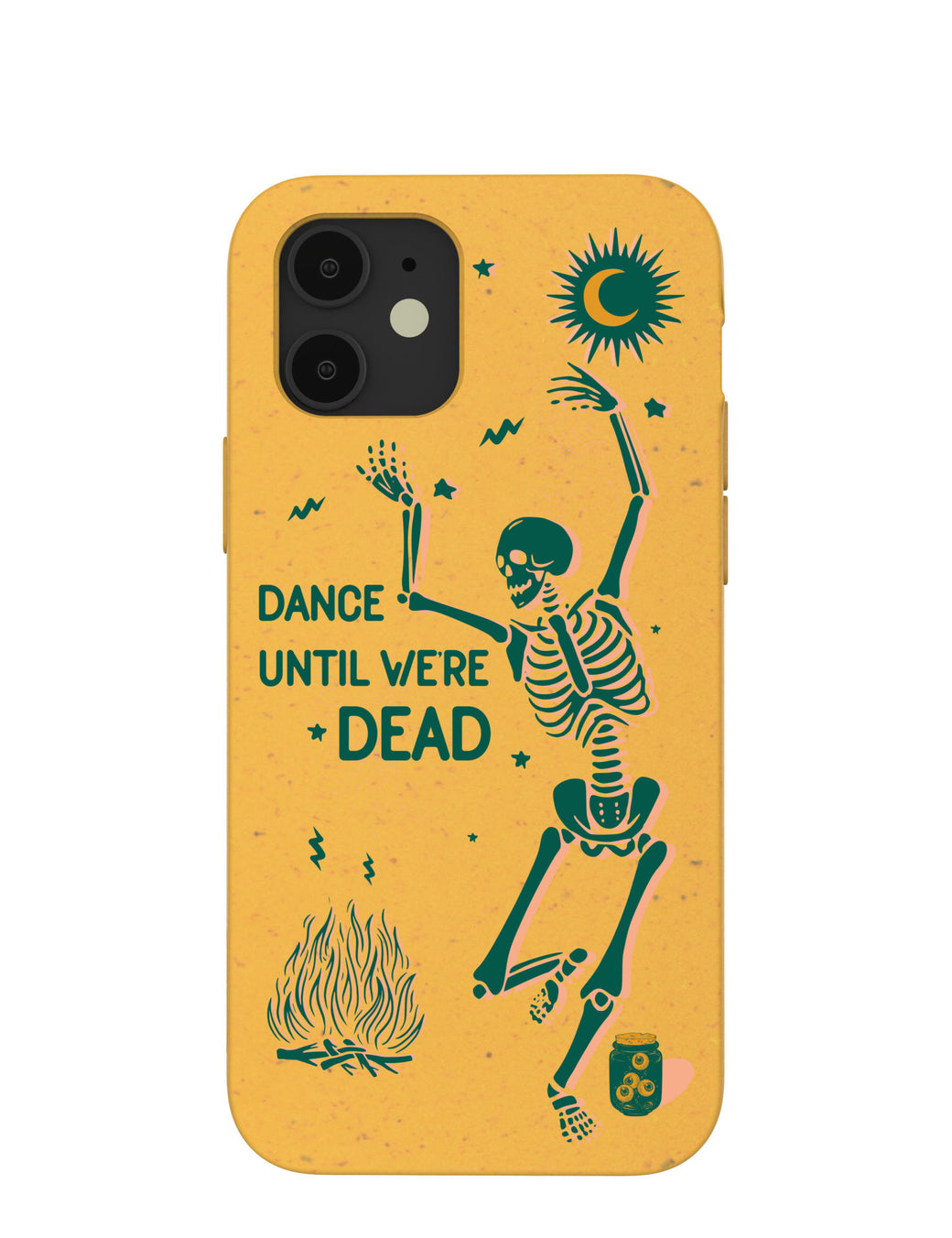 Honey Dancing Skeleton iPhone 12/ iPhone 12 Pro Case
