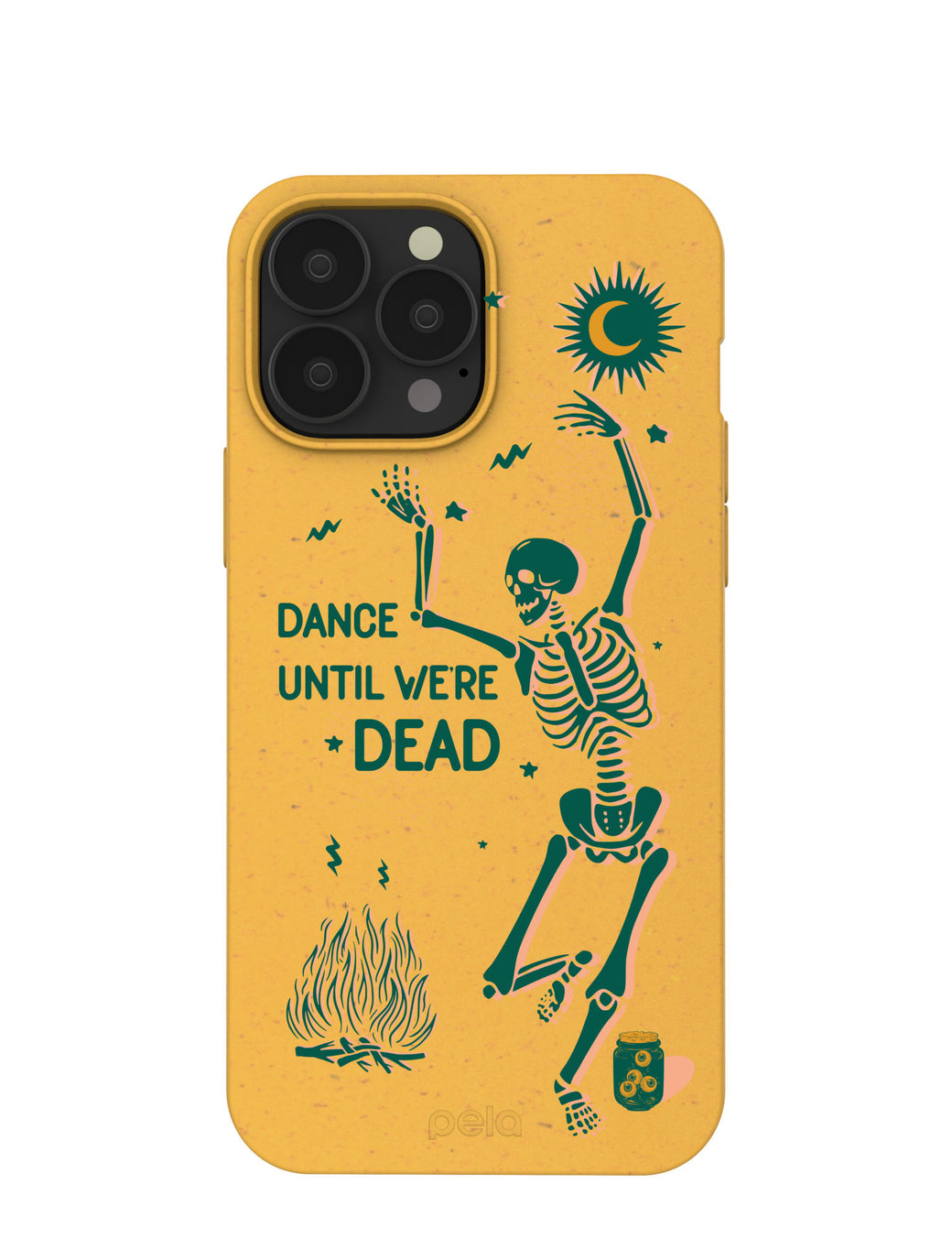 Honey Dancing Skeleton iPhone 13 Pro Max Case