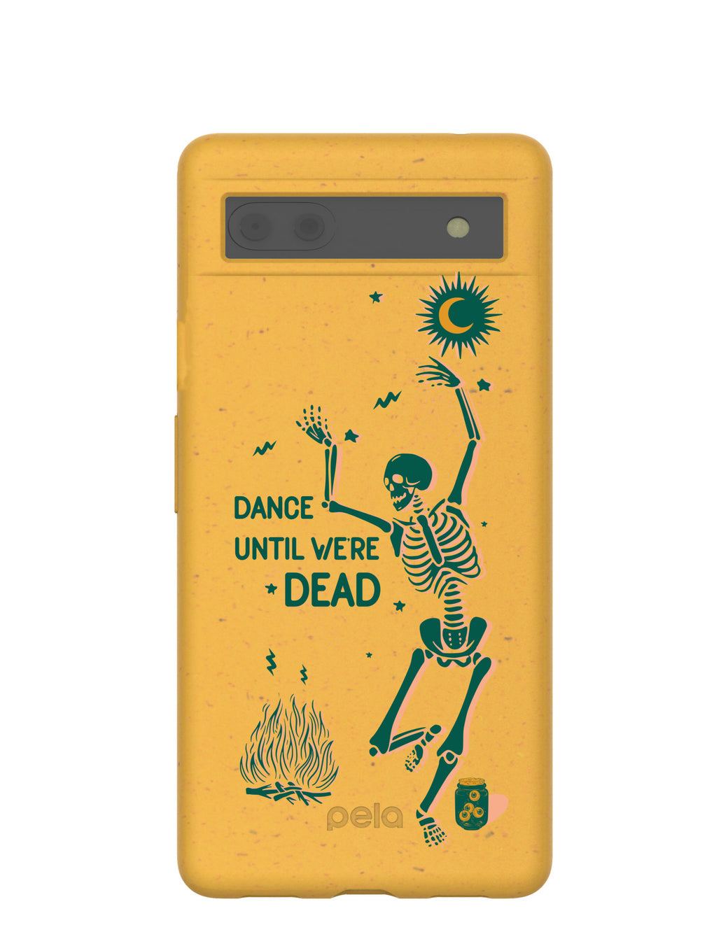 Honey Dancing Skeleton Google Pixel 6a Case