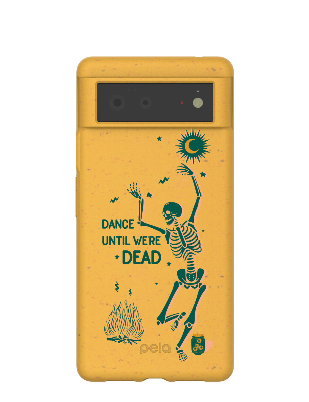 Honey Dancing Skeleton Google Pixel 6 Case