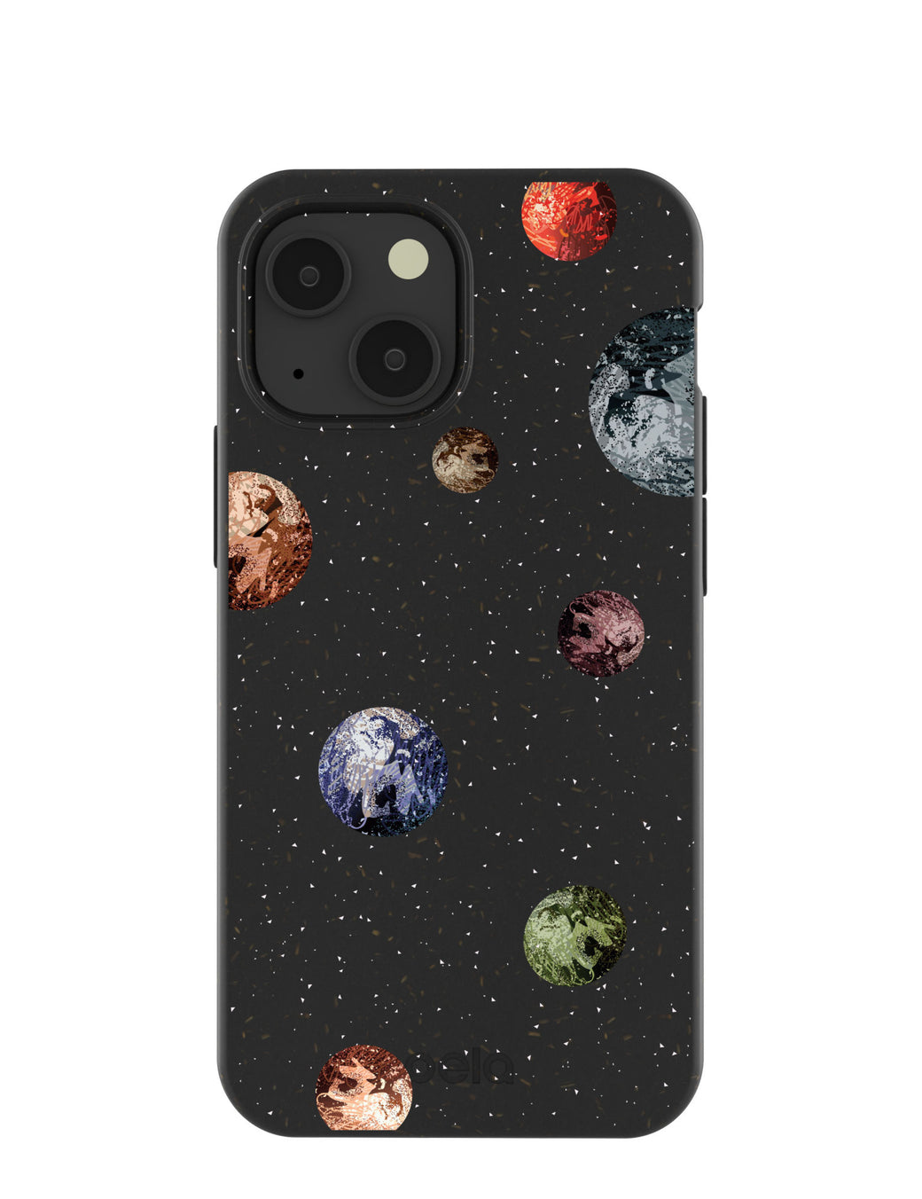 Black Deep Space iPhone 13 Mini Case