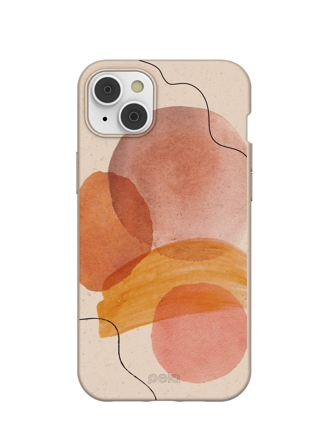 Seashell Expression iPhone 14 Plus Case with MagSafe Module