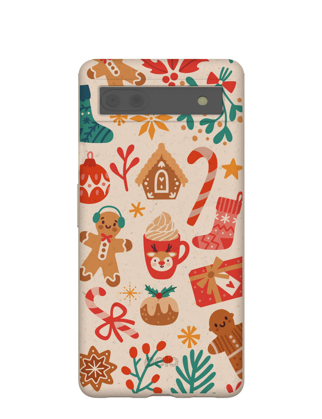 Seashell Festive AF Google Pixel 6a Case