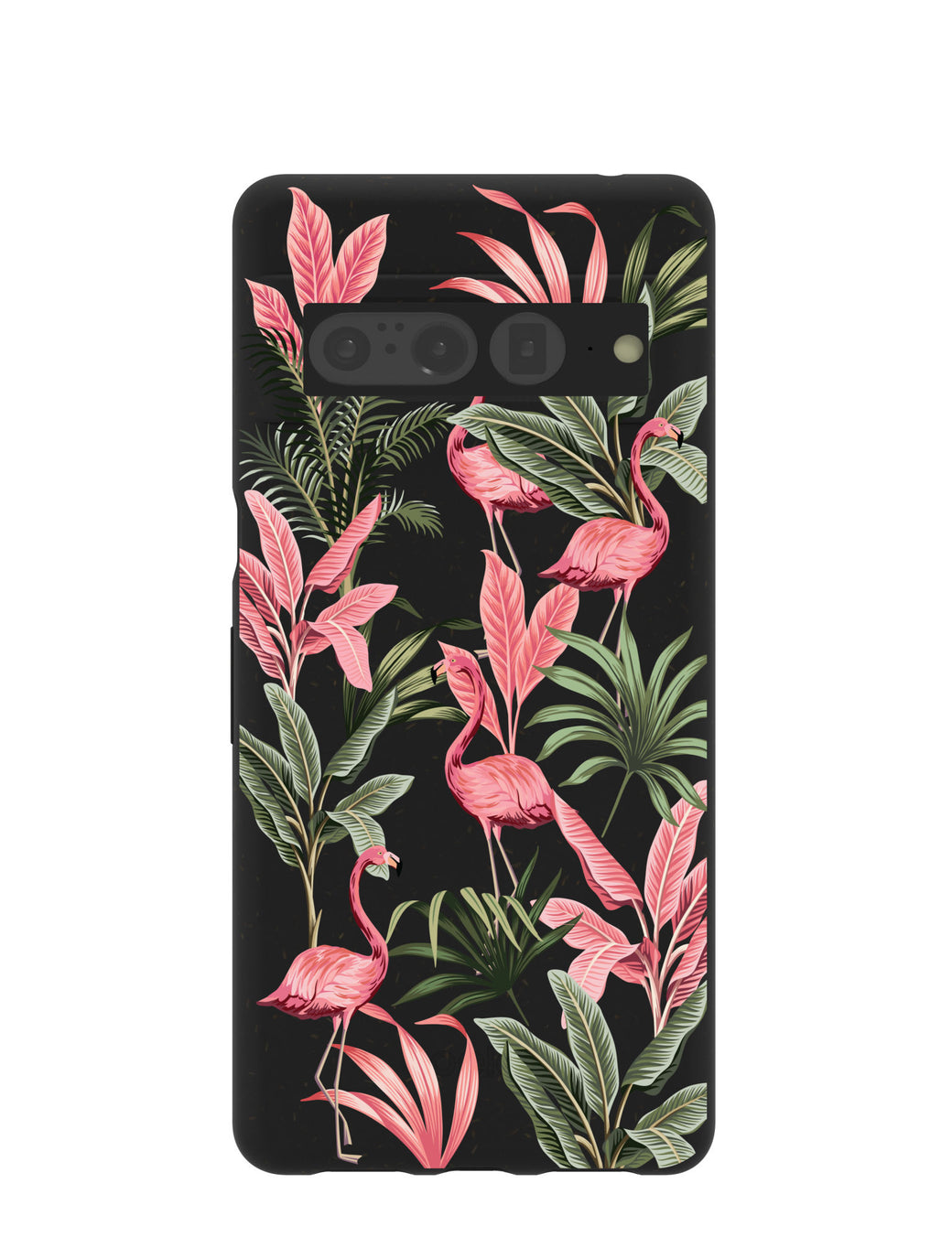 Black Flamingo Party Google Pixel 7 Pro Case