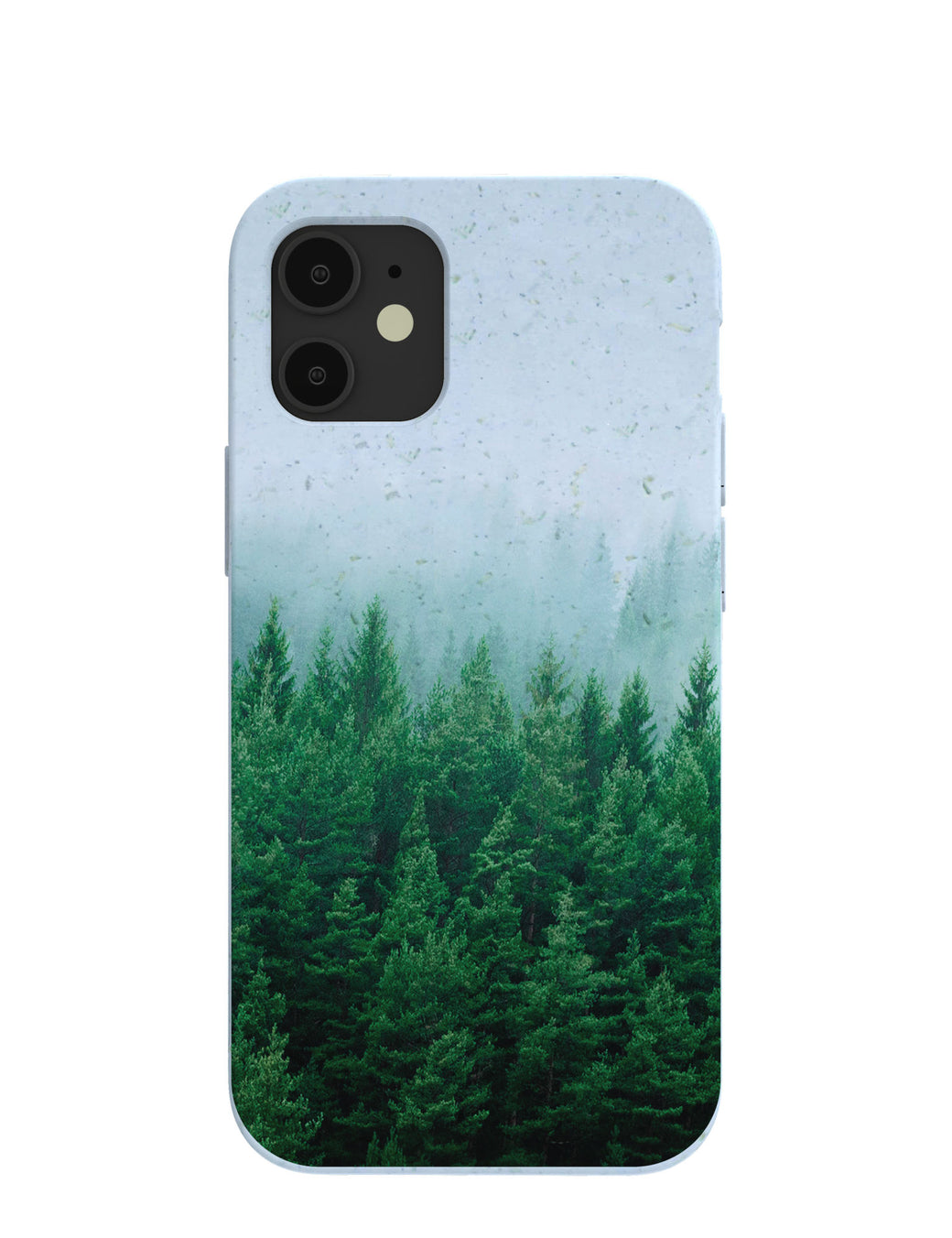 Powder Blue Forest Mist iPhone 12 Mini Case
