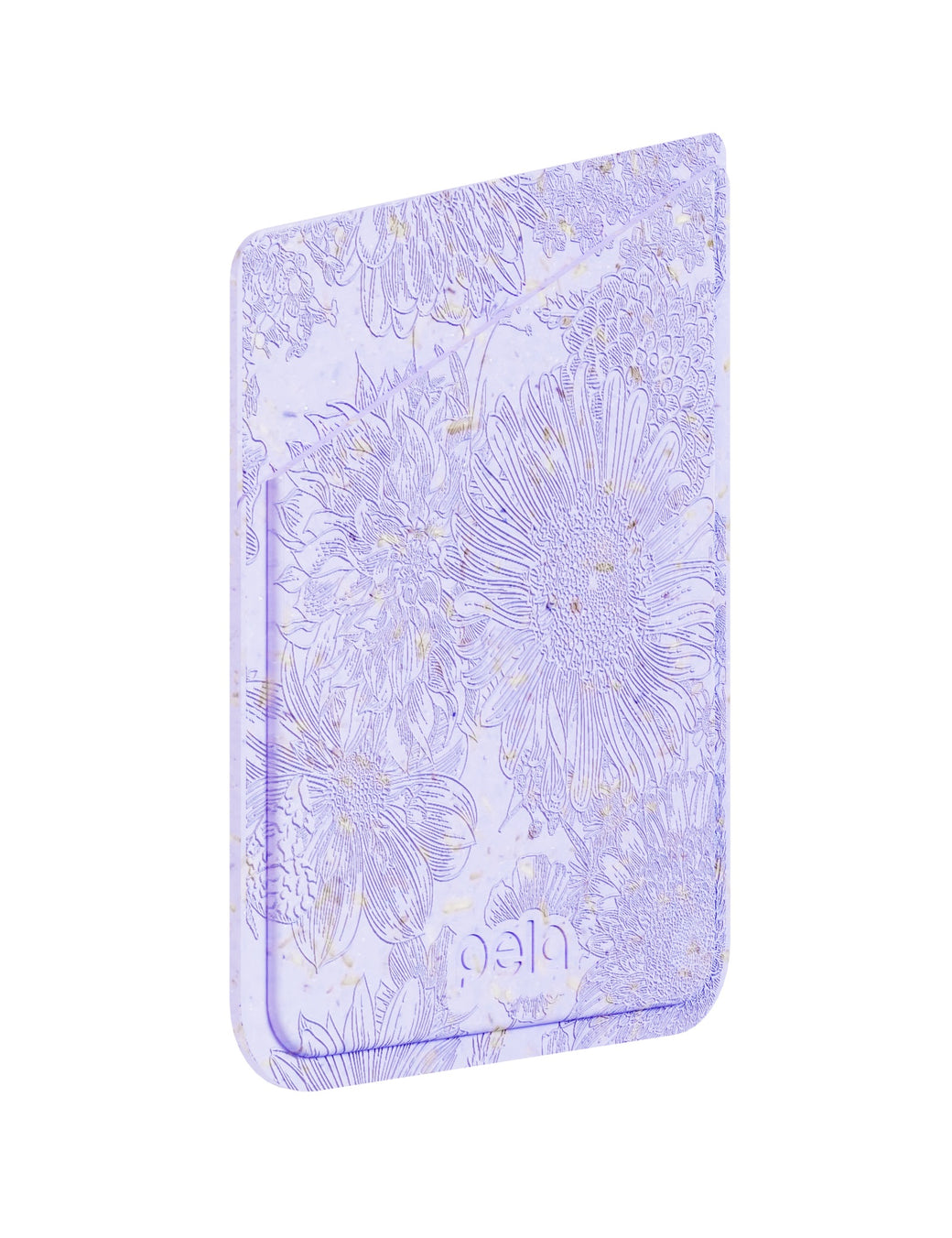 Flora Lavender Phone Case Card Holder