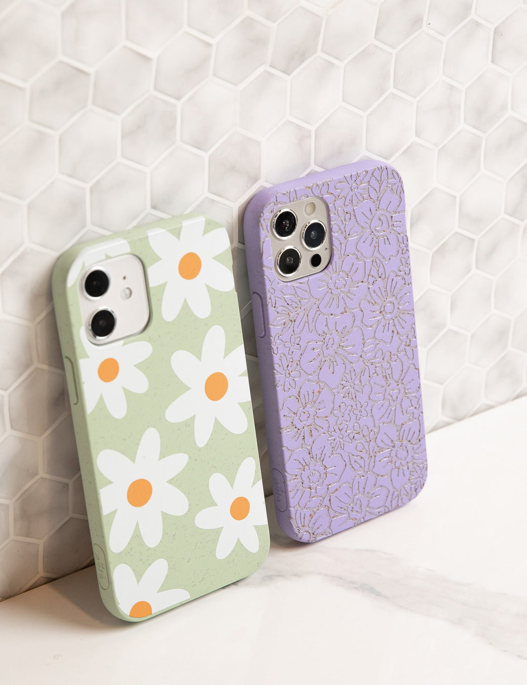 Lavender Flowerbed Samsung Galaxy S22 Case