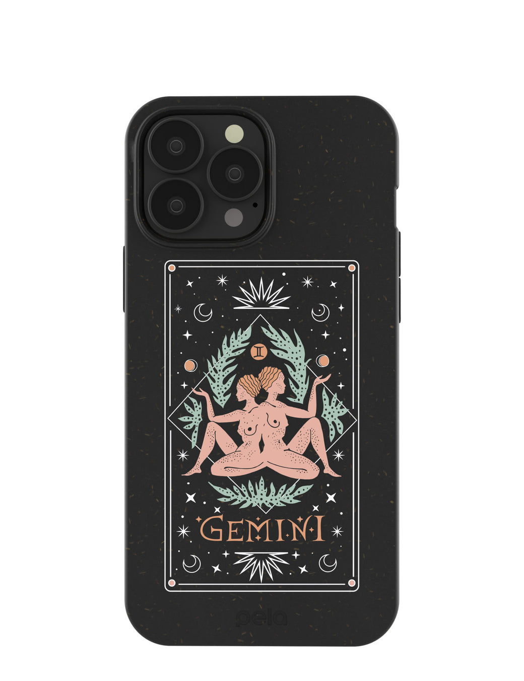 Black Gemini iPhone 13 Pro Max Case