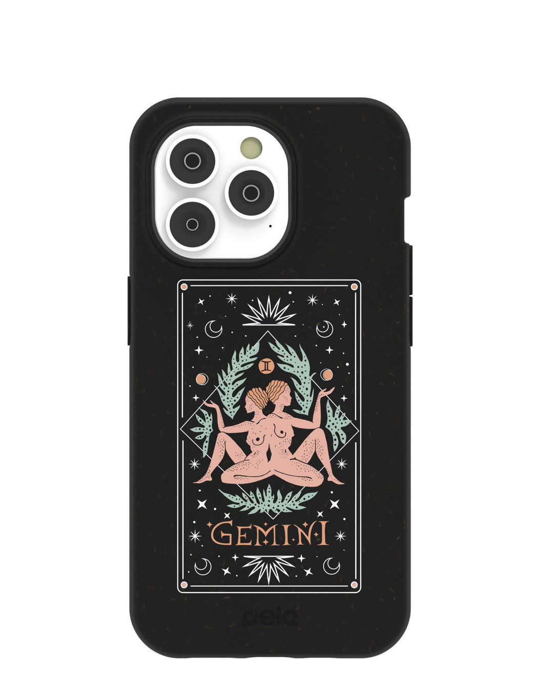 Black Gemini iPhone 14 Pro Case with MagSafe Module