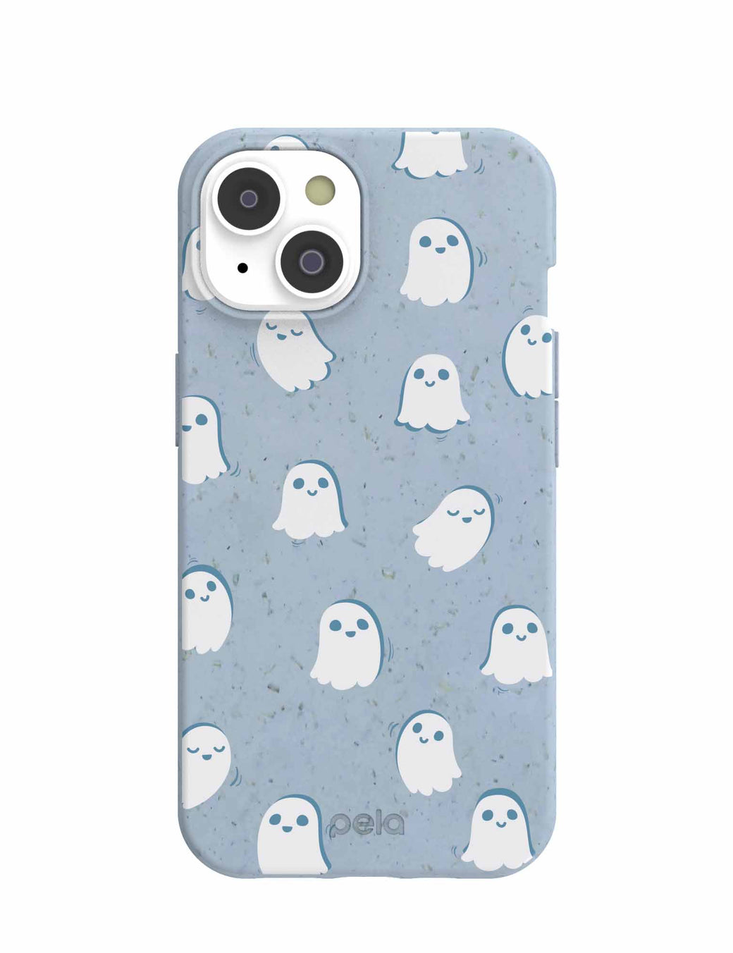 Powder Blue Ghostly iPhone 14 Case with MagSafe Module
