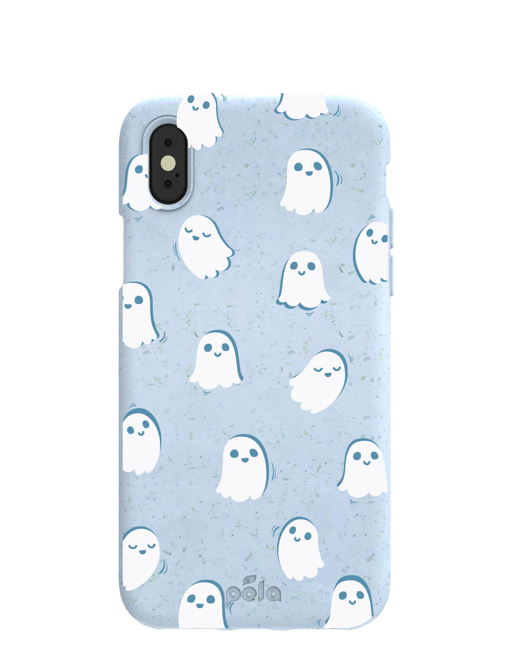 Powder Blue Ghostly iPhone X Case