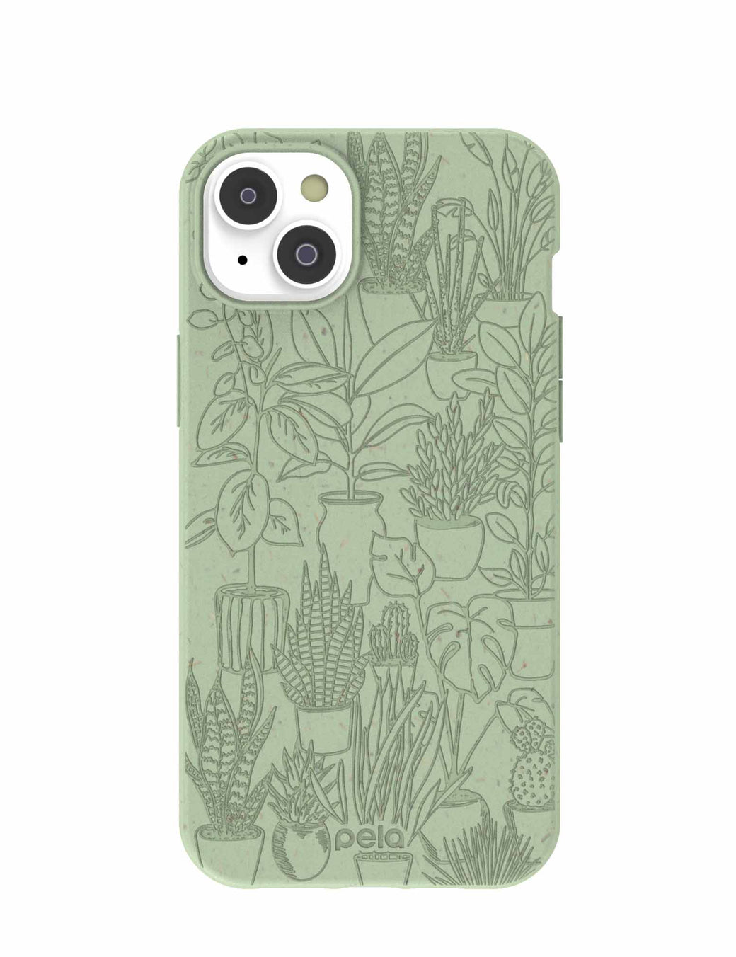 Sage Green Green Oasis iPhone 14 Plus Case with MagSafe Module