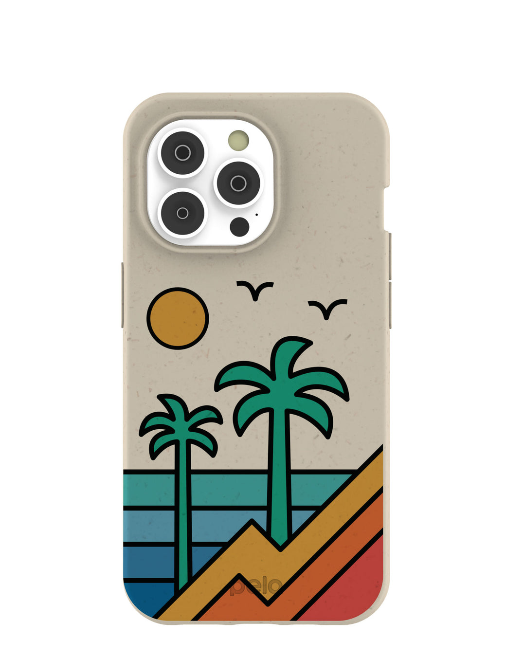 London Fog Greetings From Paradise iPhone 14 Pro Case with MagSafe Module