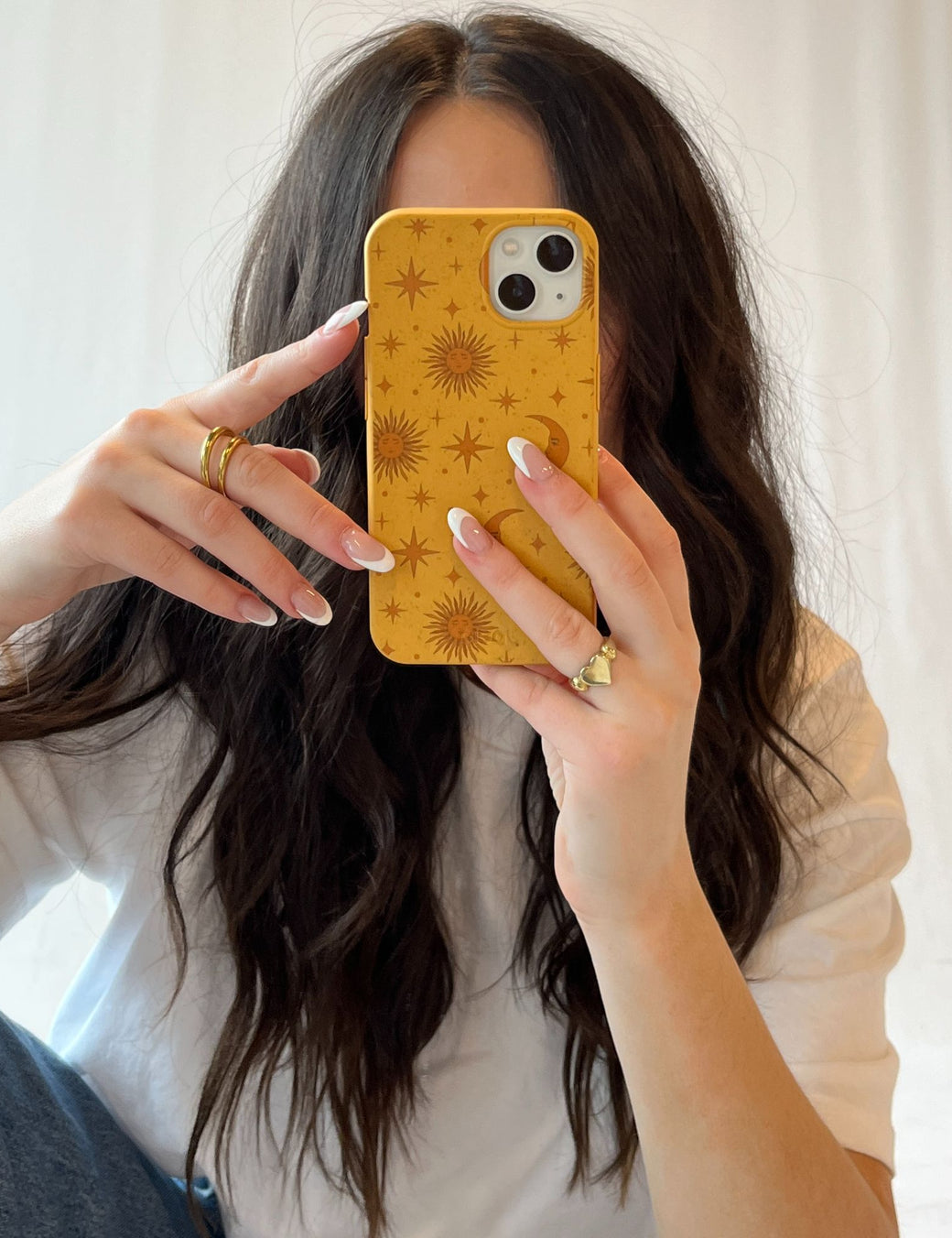Honey Sun and Moon iPhone 6/6s/7/8/SE Case