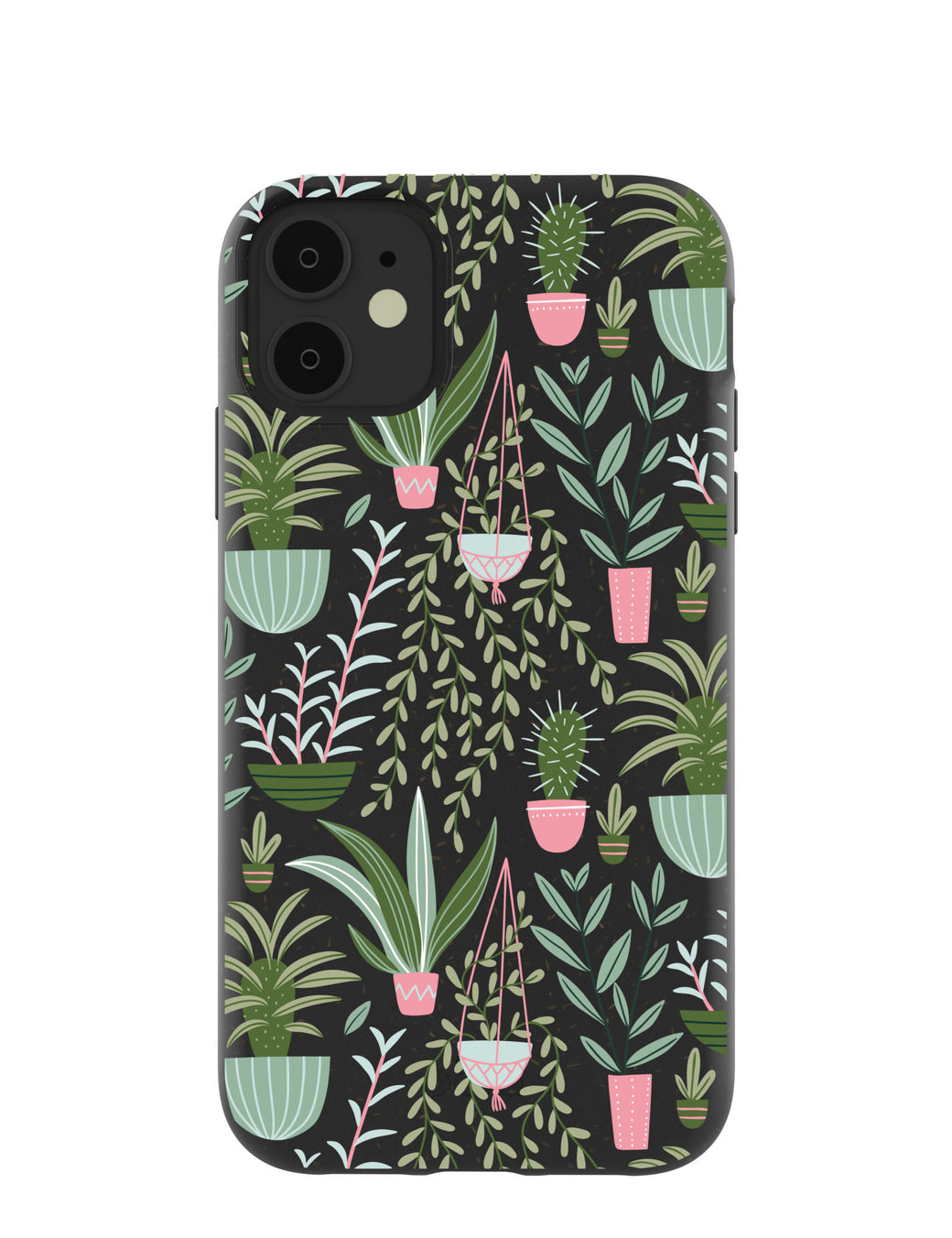 Black Indoor Garden iPhone 11 Case