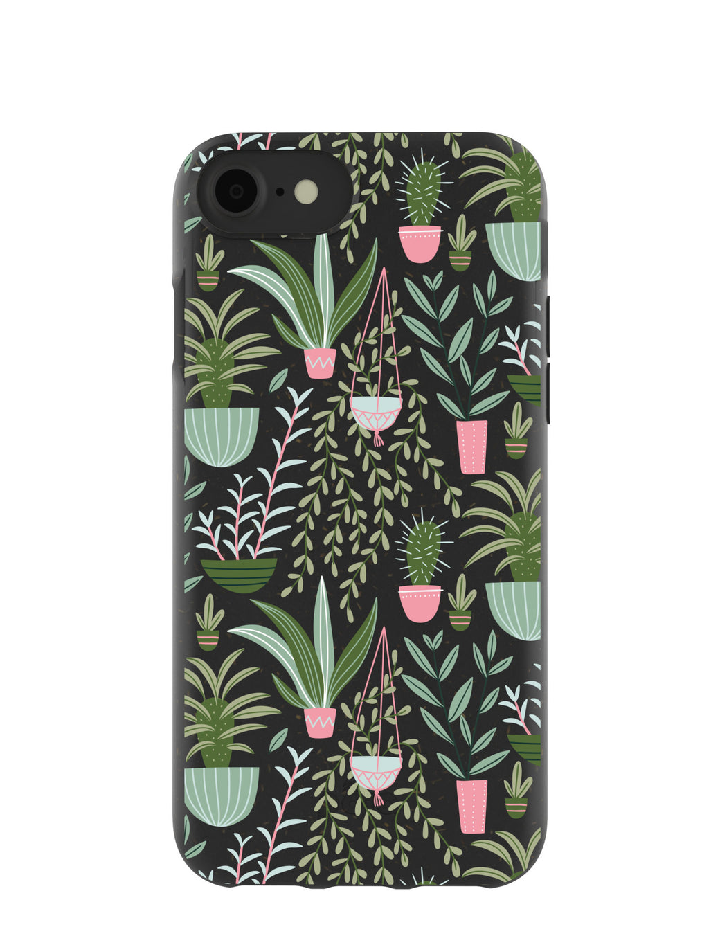 Black Indoor Garden iPhone 6/6s/7/8/SE Case