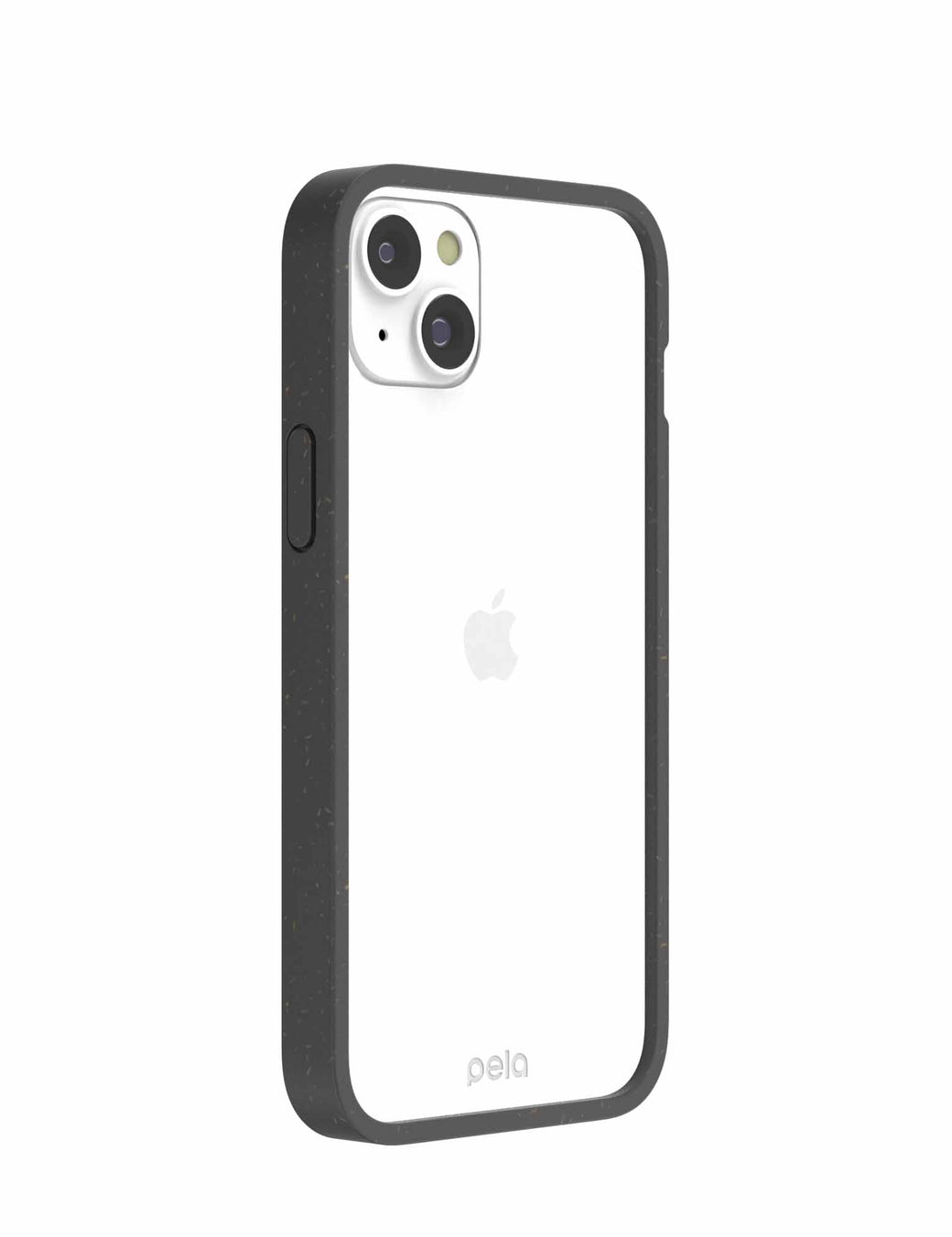 Clear iPhone 14 Plus Case with Black Ridge