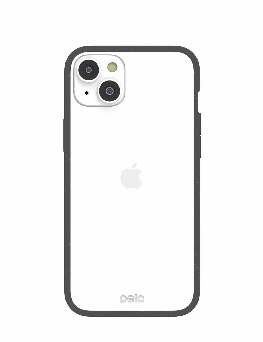 Clear iPhone 14 Plus Case with Black Ridge