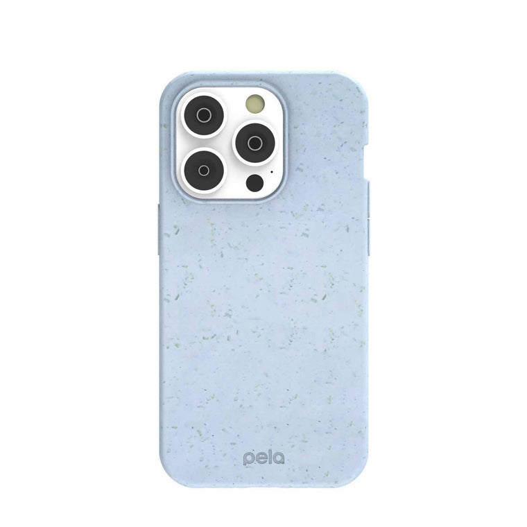 Powder Blue iPhone 14 Pro Case with MagSafe Module